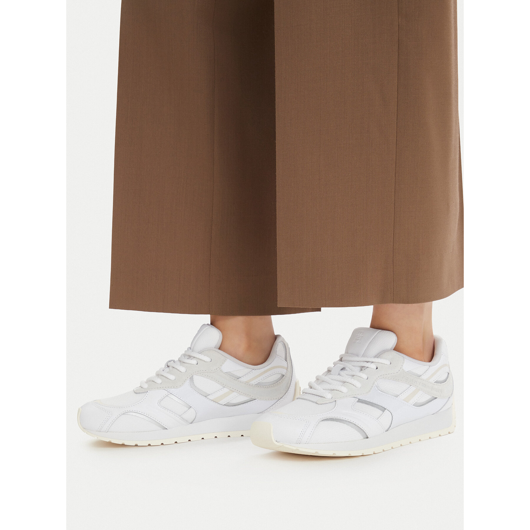 Tenisice Tommy Hilfiger Th Modern Runner Mix Mat FW0FW09098 Bijela
