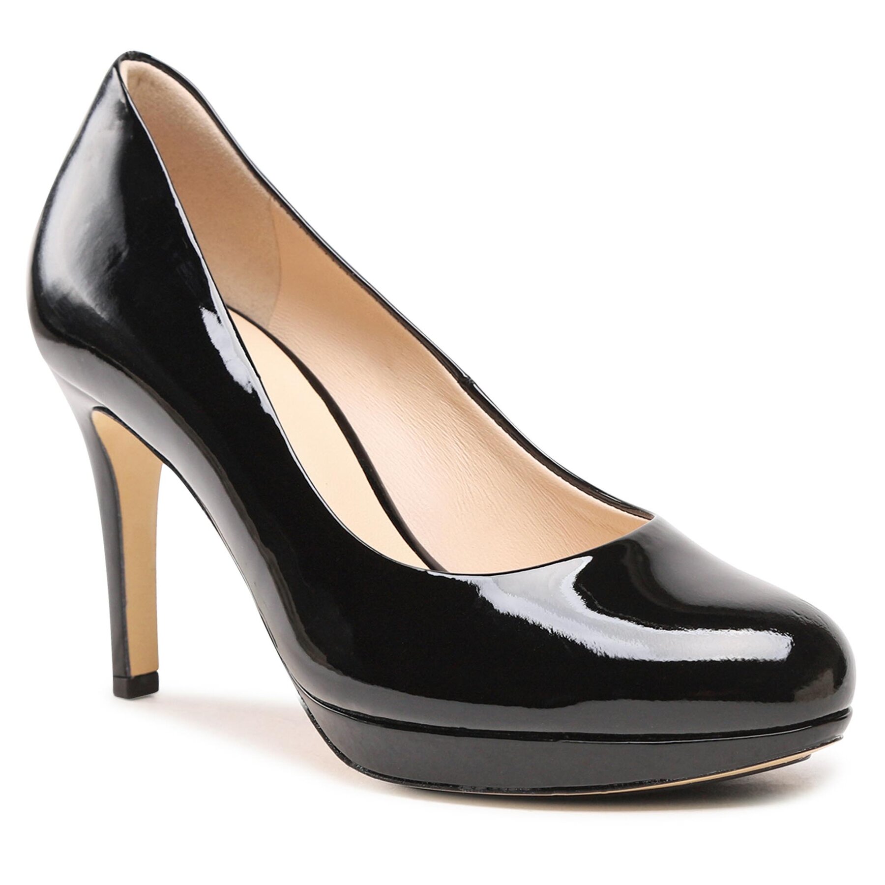 Pantofi cu toc subțire HÖGL Studio 80 Schwarz (-0100)