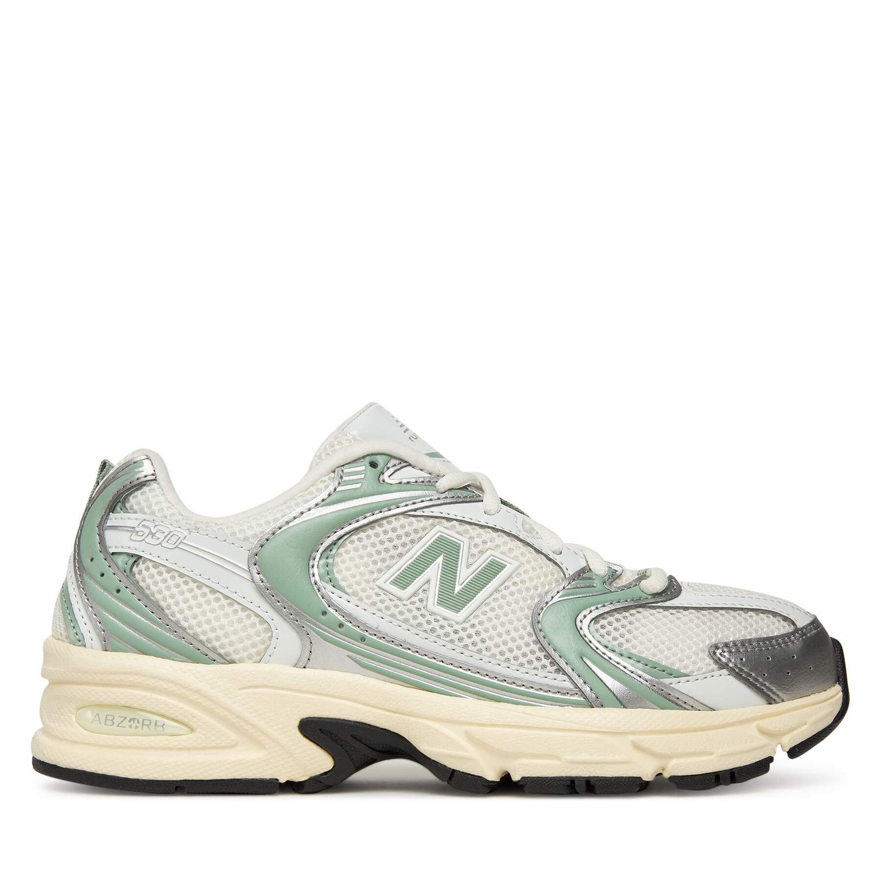 Sneakersy New Balance U530SEB Strieborná