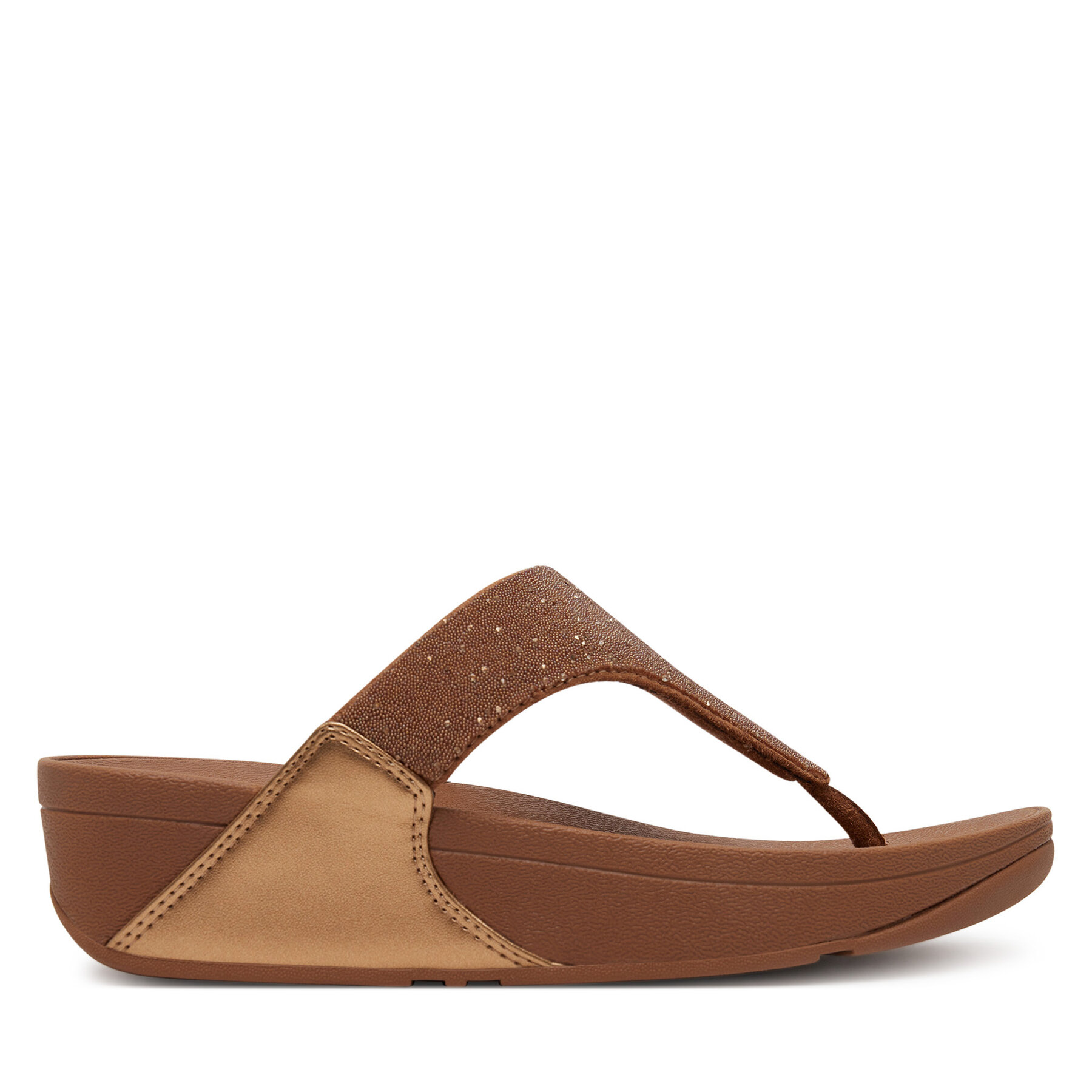 Damskie Japonki FitFlop, Rozmiar 37.5 Brązowy GB4 A21