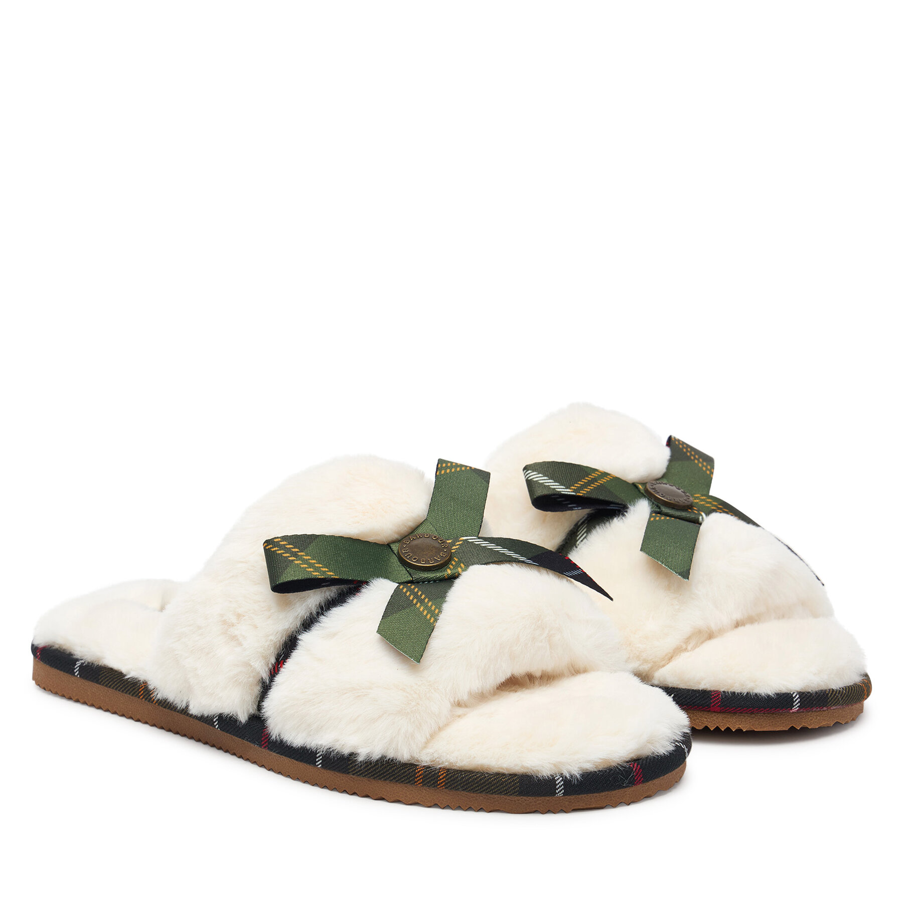 Papuče Barbour LSL0038CR11 Krem