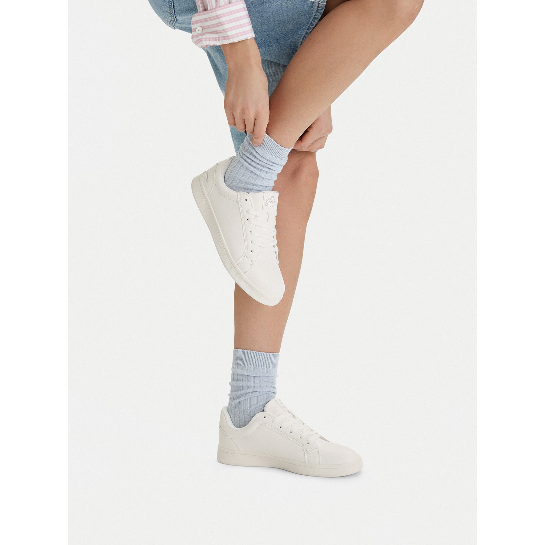 Sneakers Kappa CEOWB-WP87-26146 Alb