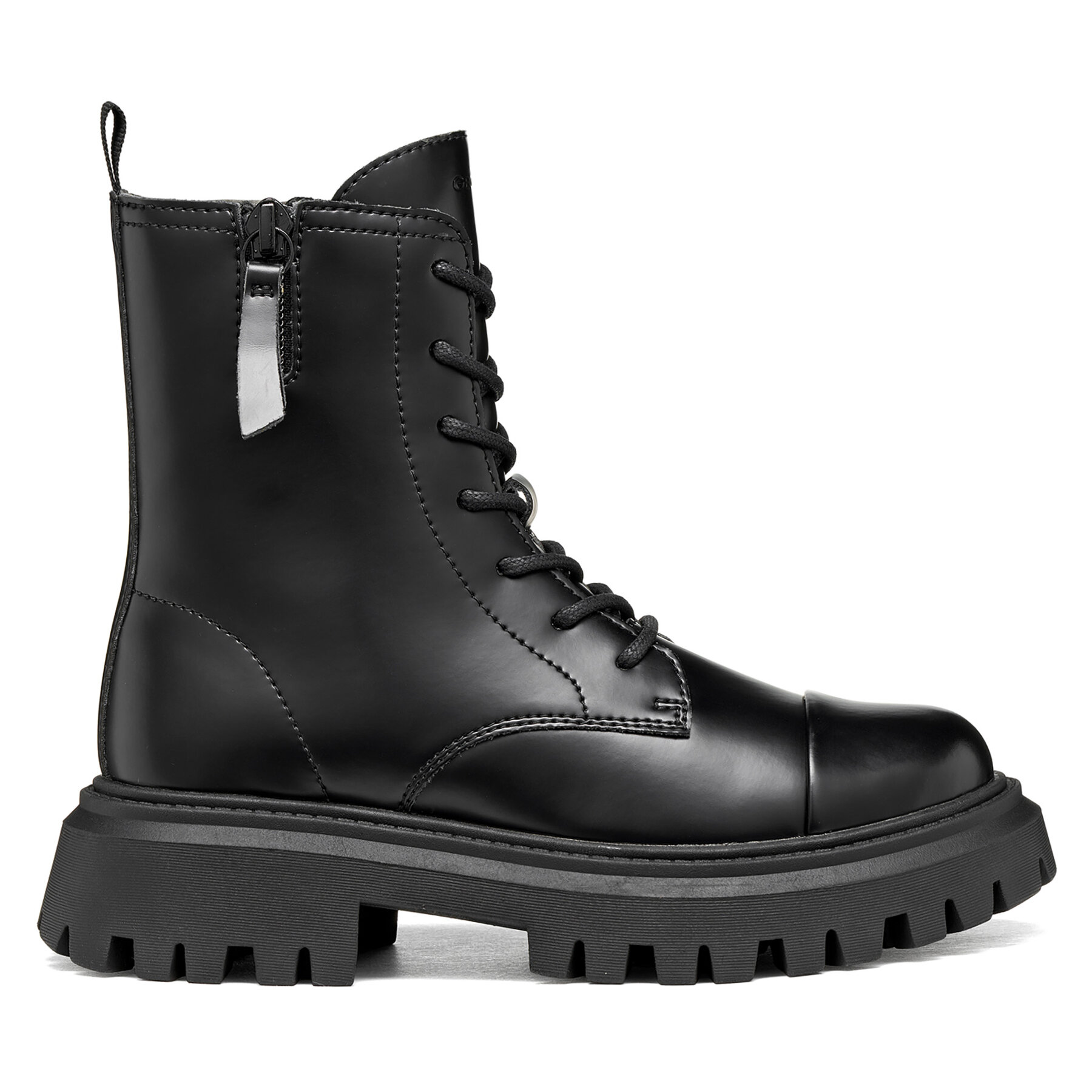 Зимни обувки Geox J Maquinnens Girl J66M6A 000CN C9999 S Черен