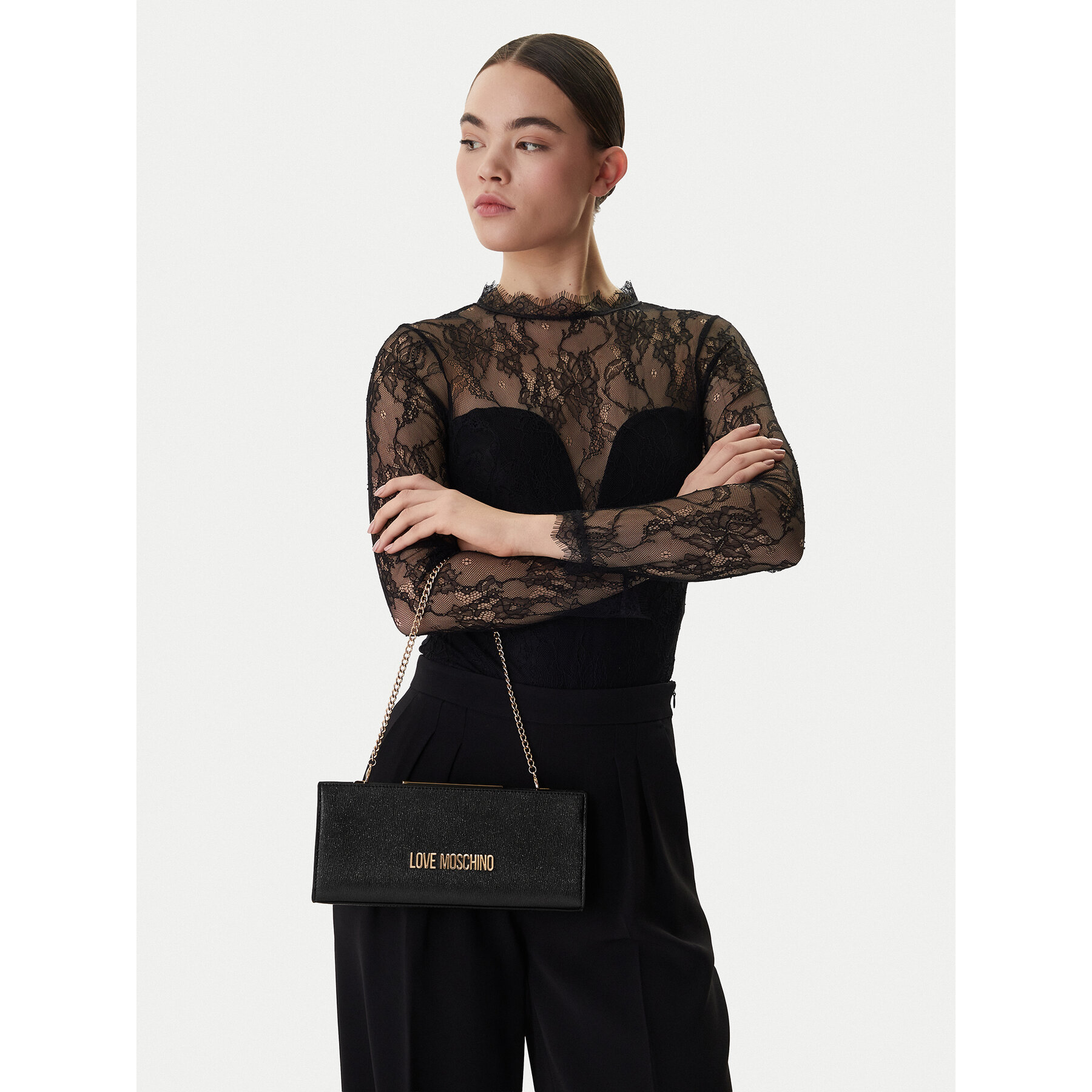 Дамска чанта LOVE MOSCHINO JC4144PP1OLS0000 Черен