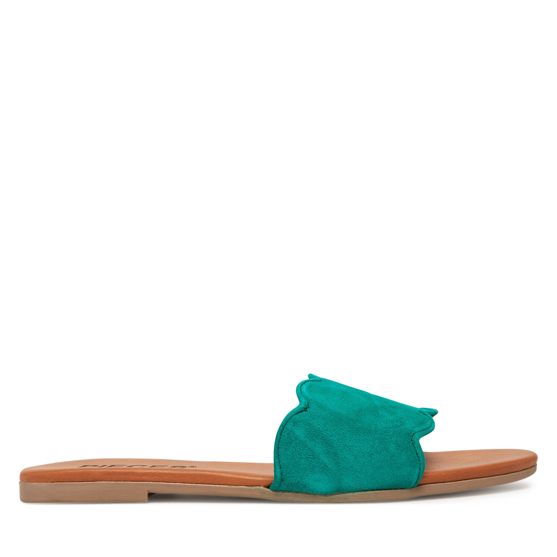 Šľapky Pieces 17156838 Zelená