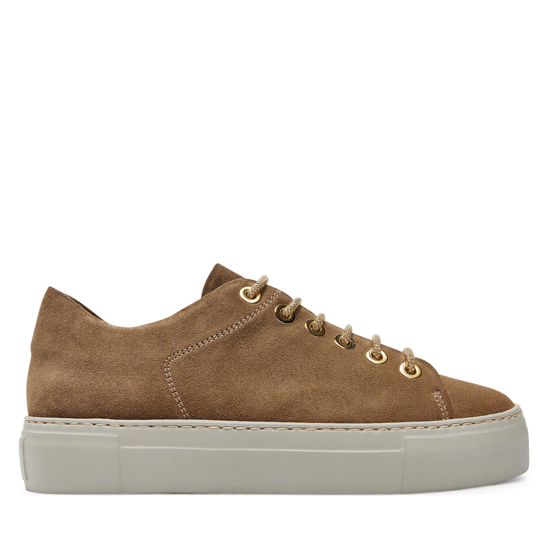 Zapatillas AGL Crystal D925270PGKV153B349 Marrón