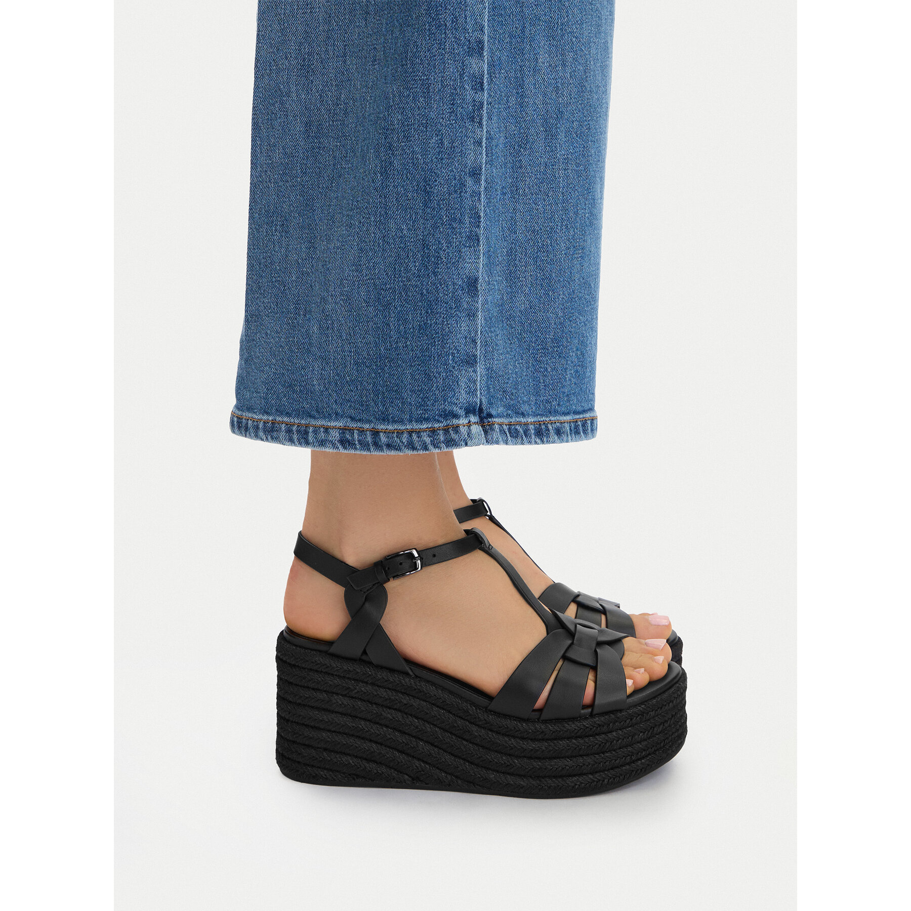 Espadrilky Badura EO-AMARI-LT0228-26-805 Čierna