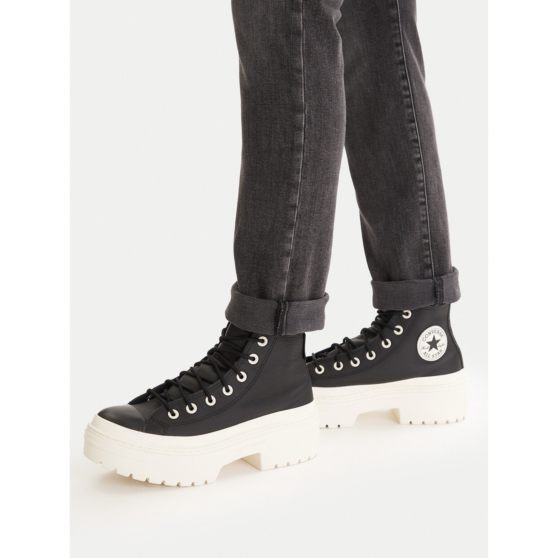 Plátenky Converse Chuck Taylor All Star Lugged Heel Platform Waterproof A12328C 001 Čierna
