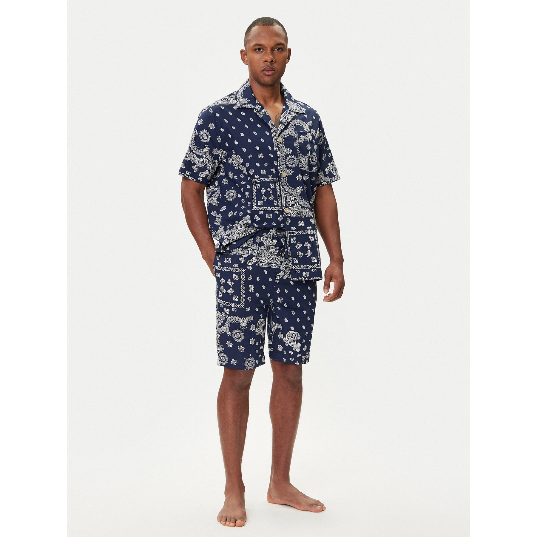 Polo Ralph Lauren Pyjama 714899503019 Dunkelblau Regular Fit
