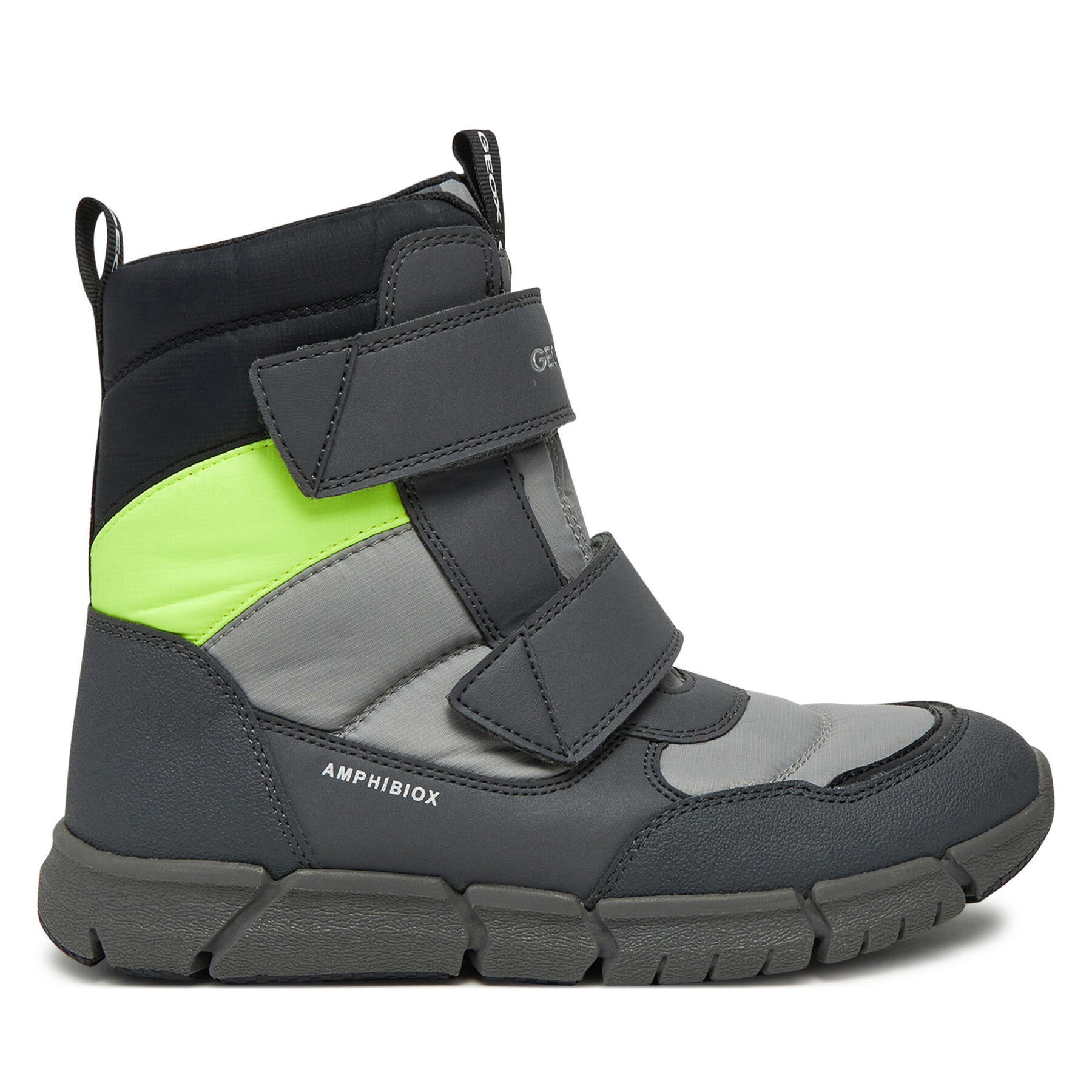 Bottes de neige Geox J Flexyper Boy B Abx J169XC 0FU50 C9191 S Gris