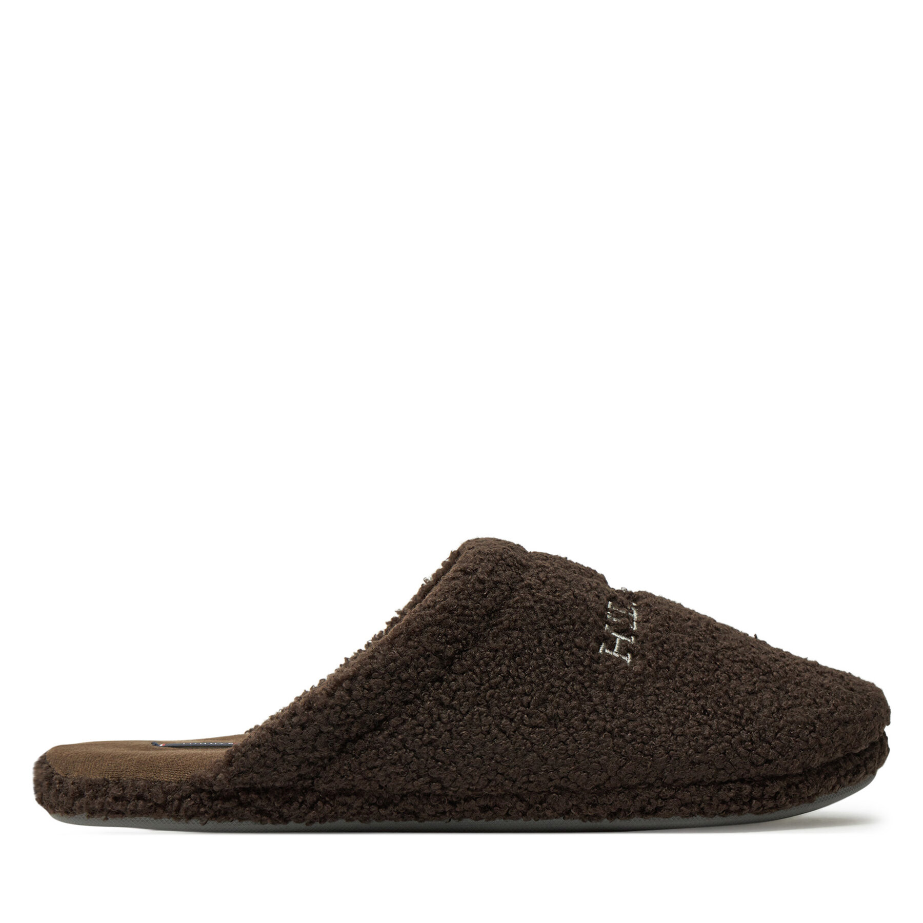 Pánske Papuče Tommy Hilfiger, Rozmer: 41, Hnedá, Warm Curly House Shoe FM0FM05226