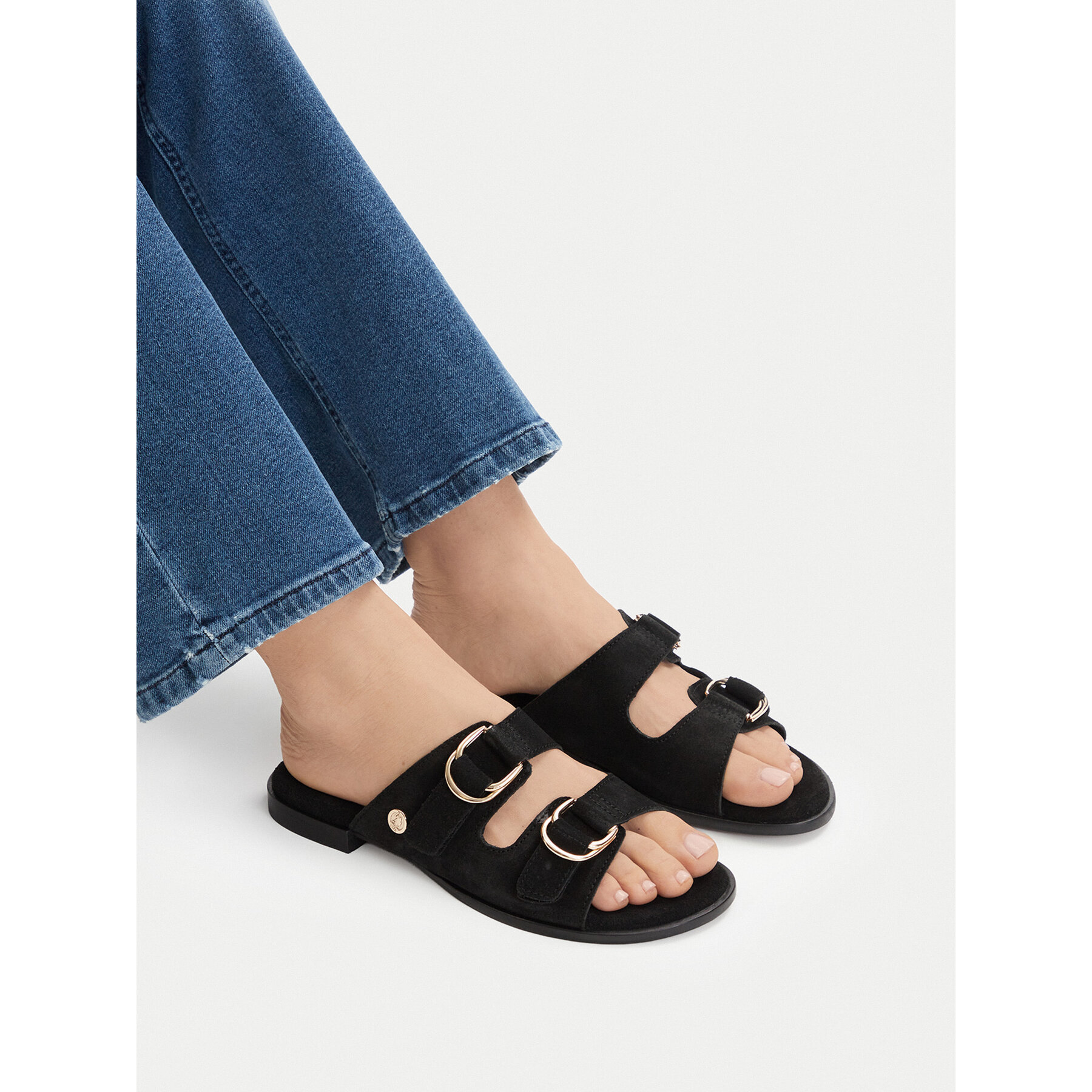 Šľapky U.S. Polo Assn. EO-KATYA001W/6S1 Čierna