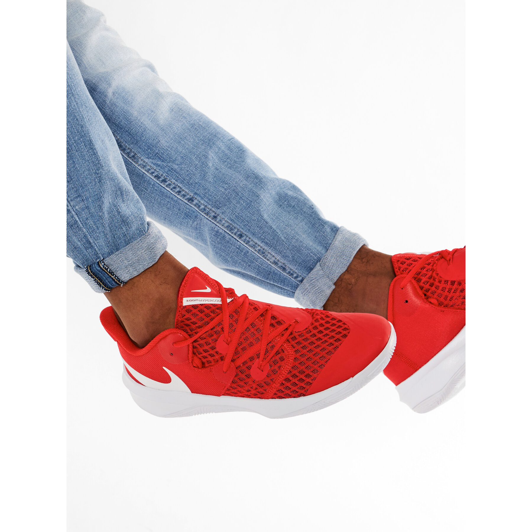 Tenisice za dvoranski nogomet Nike Zoom Hyperspeed Court CI2964 610 Crvena
