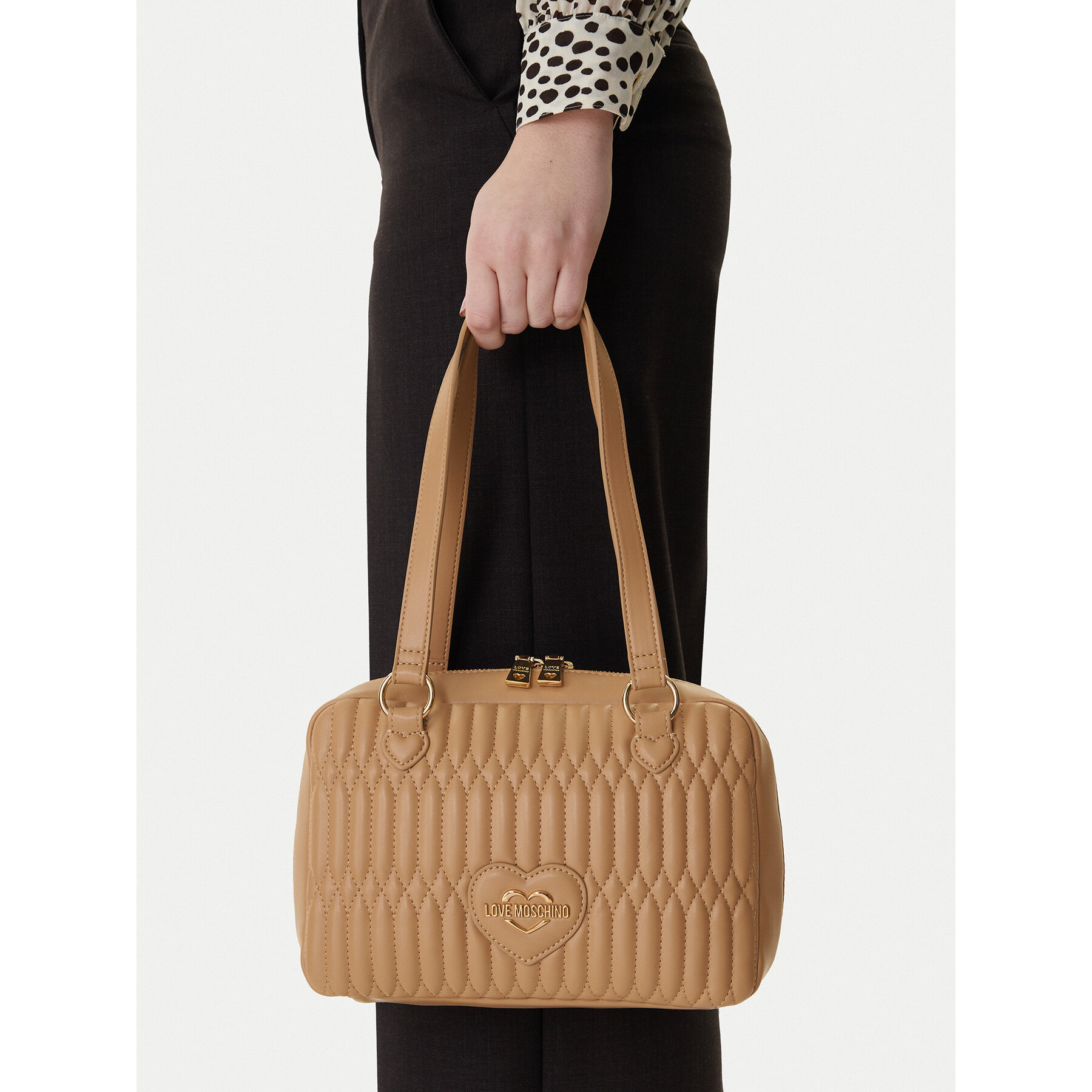 Kabelka LOVE MOSCHINO JC4034PP1OLJ0104 Béžová