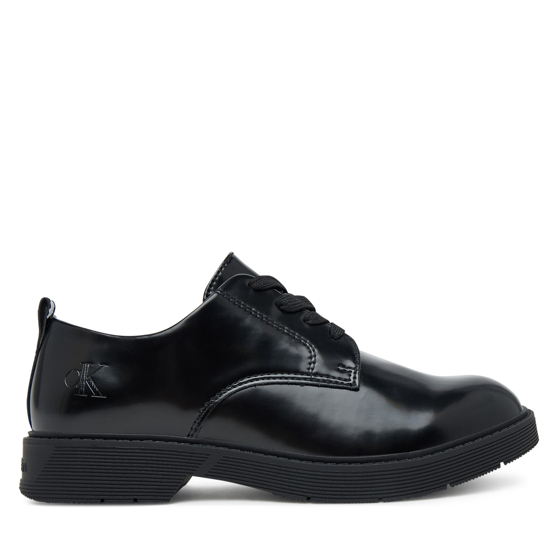 Calvin Klein Oxfords Calvin Klein Low Cut Lace-Up Shoe V3X4-83182-1453 D Μαύρο