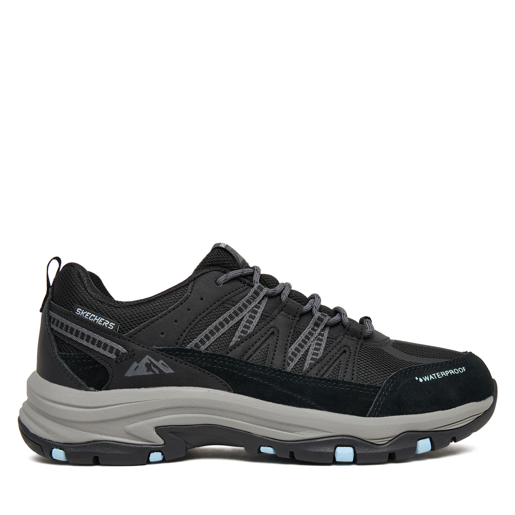 Παπούτσια πεζοπορίας Skechers Trego 180003/BKBL Μαύρο
