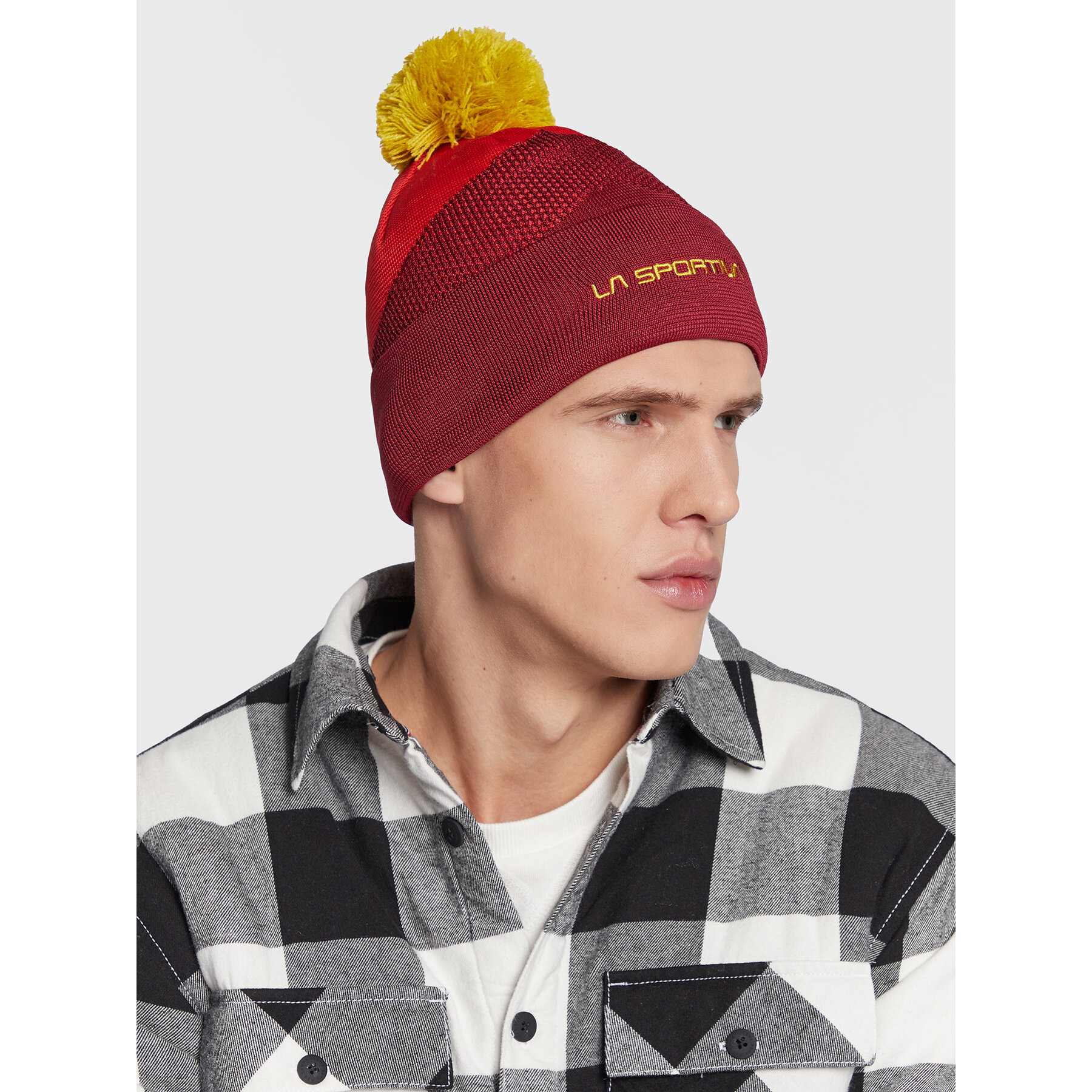  Sapka La Sportiva Knitty Y58320319 Piros akciós termékkép 1