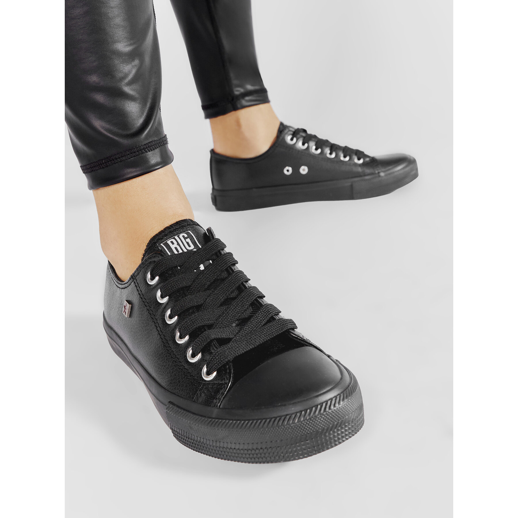Plátenky Big Star Shoes V274871 Čierna