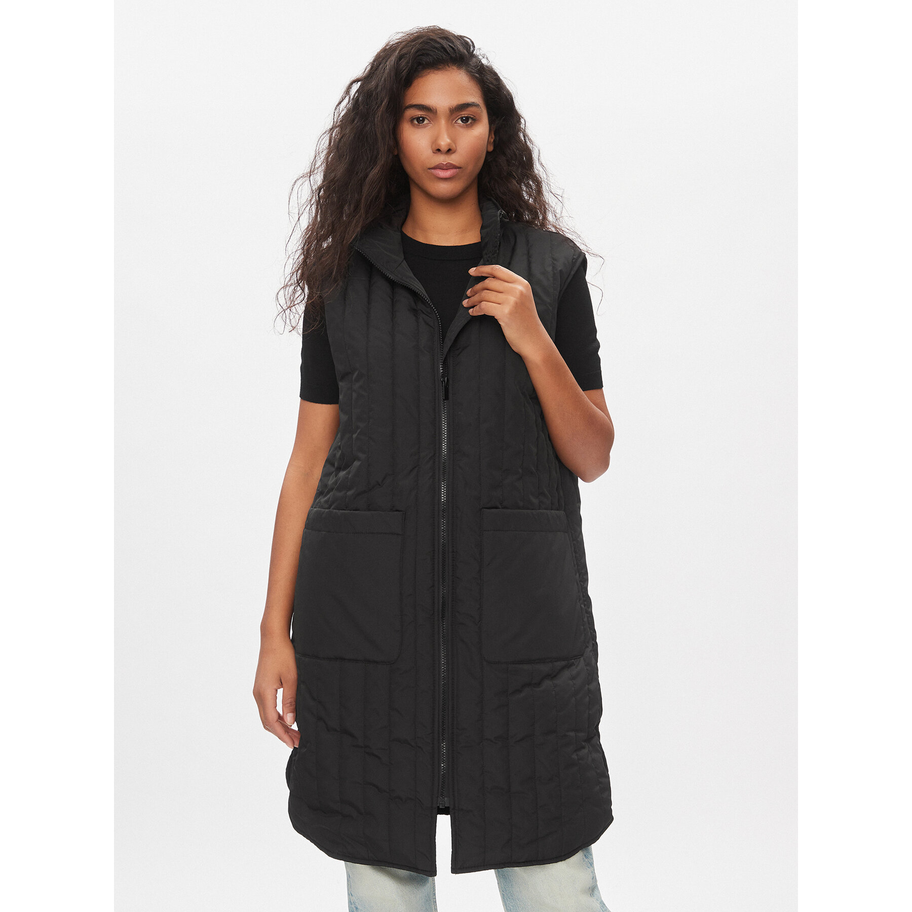 Vila Bodywarmer Nilly 14092221 Schwarz Regular Fit