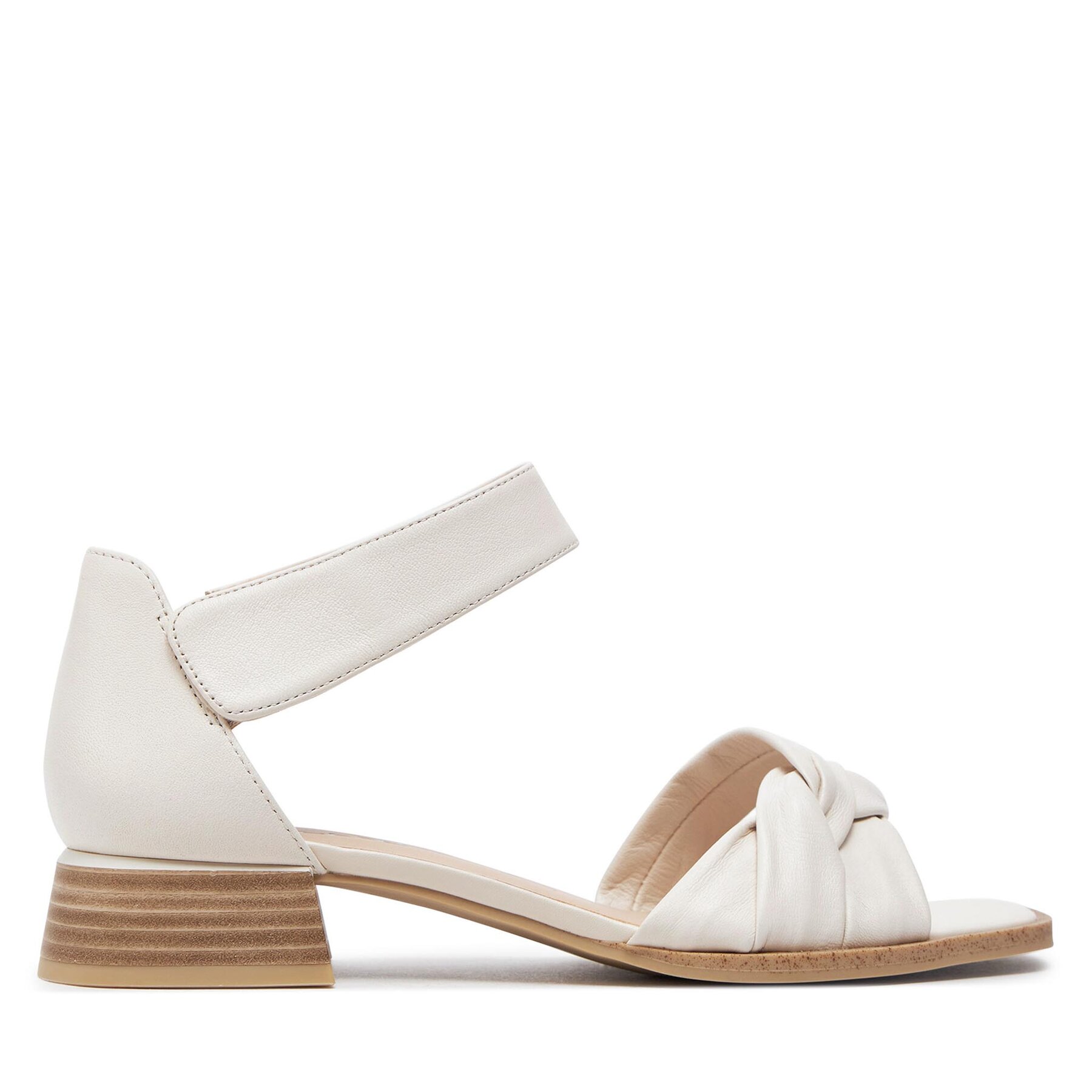 Damen Sandalen Caprice, Schuhgröße 37, Écru, 9-28202-42