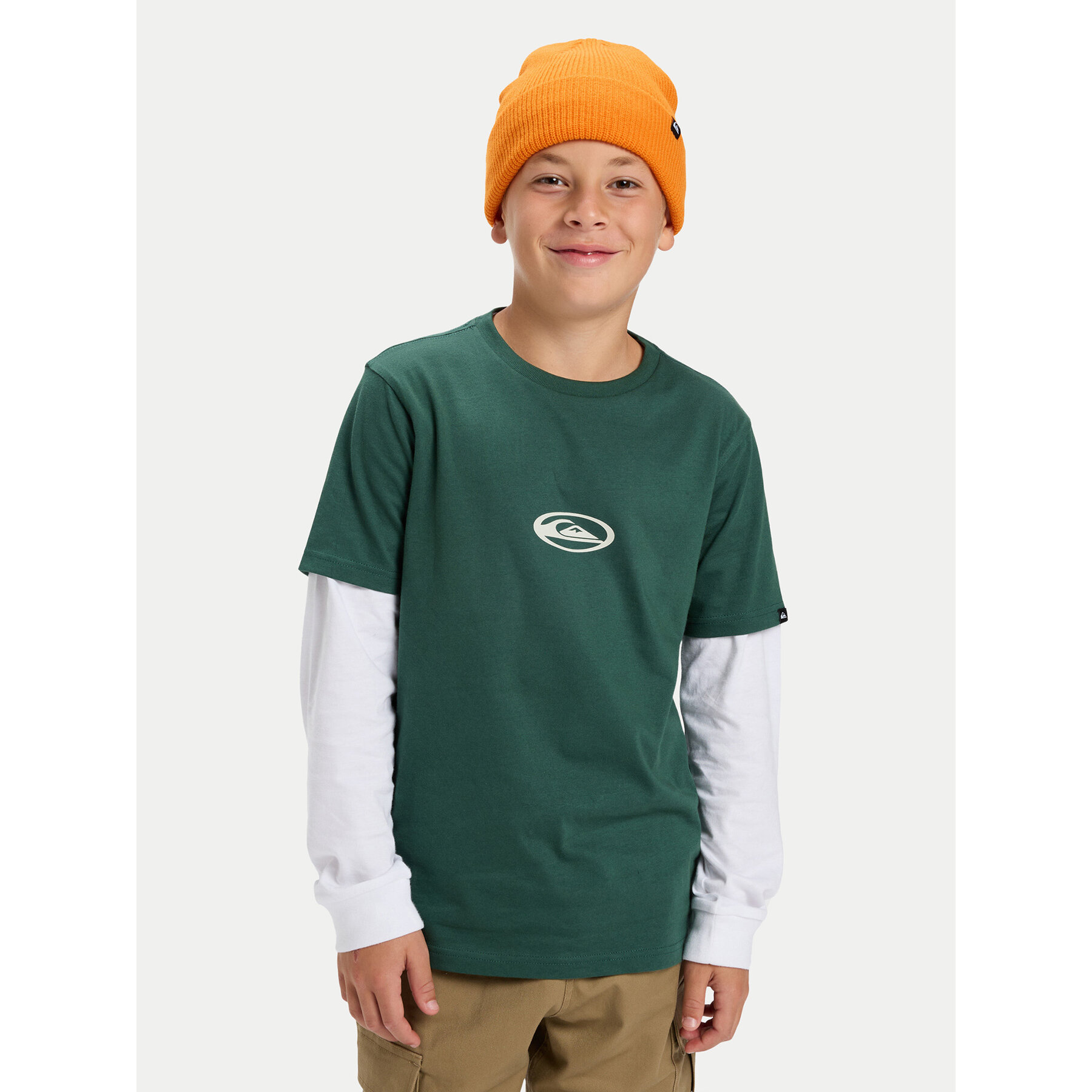 Quiksilver T-shirt Hw Welcome All EQBZT04913 Šarena Regular Fit