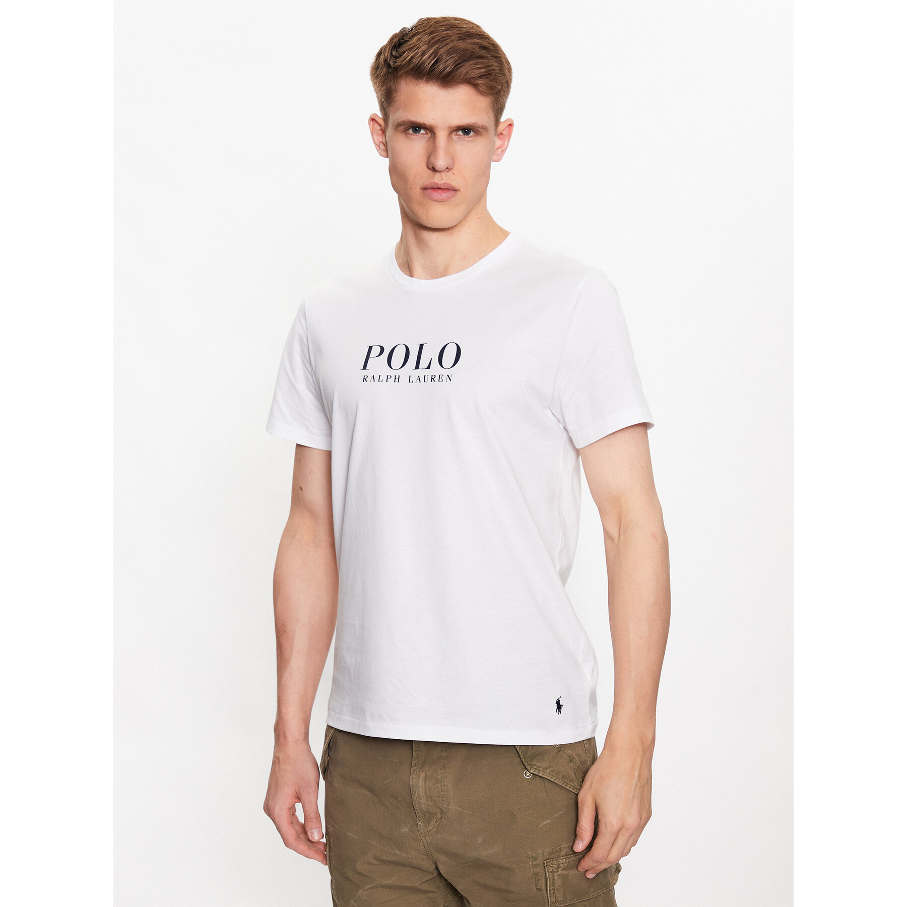 Polo Ralph Lauren T-Shirt 714899613005 Λευκό Regular Fit