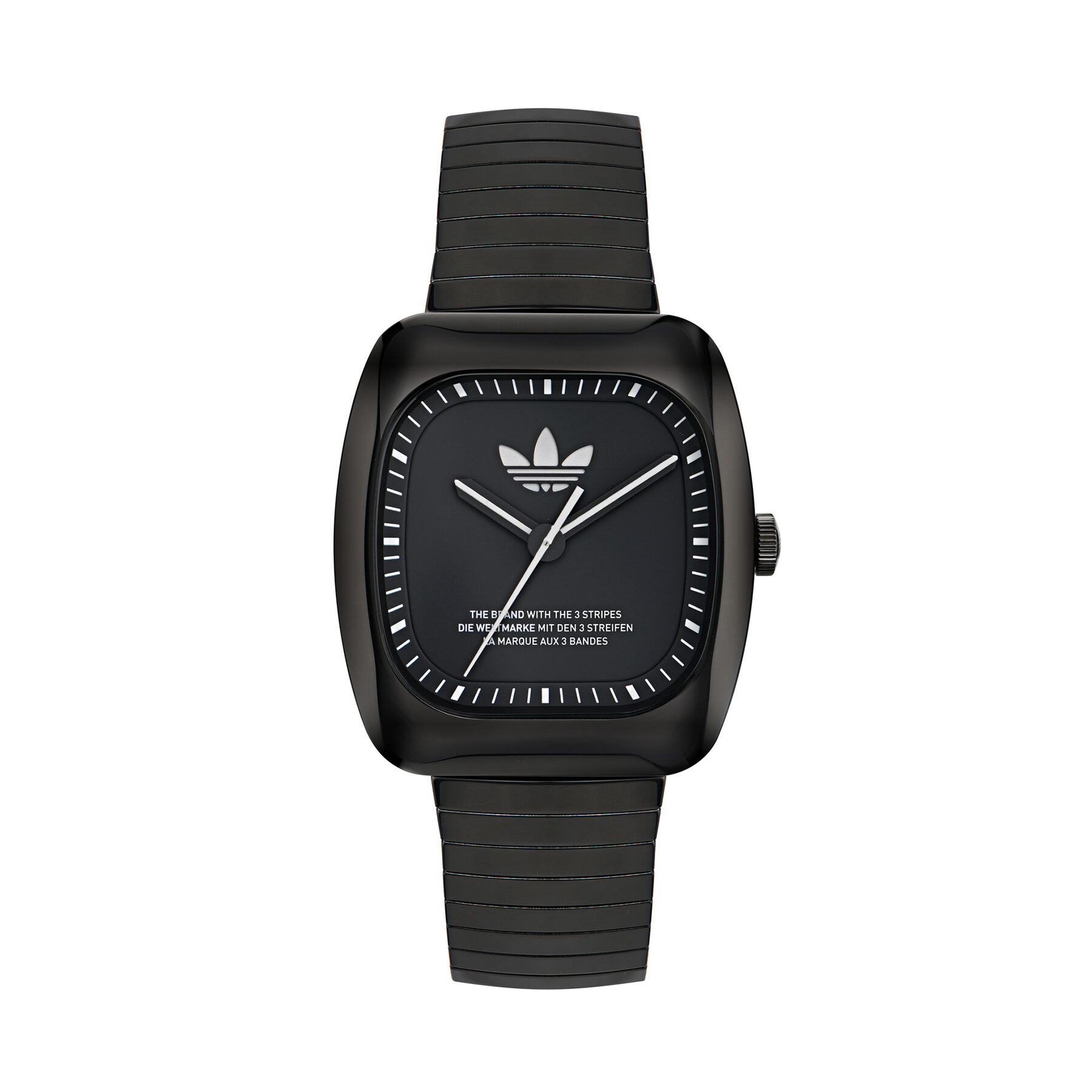 Pulkstenis adidas Originals Retro Wave One AOSY24026 Melns