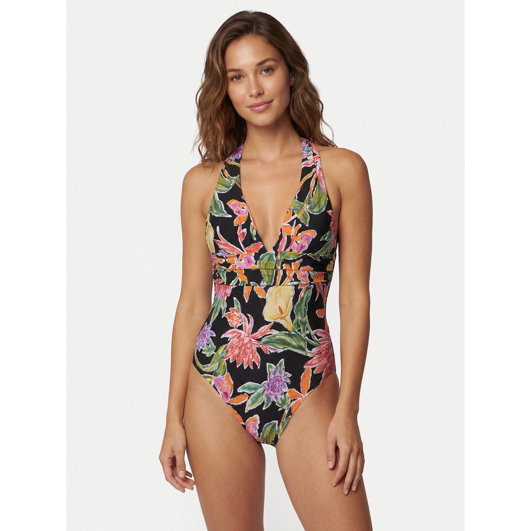 Seafolly Badeanzug Hothouse Flowers 10950-279 Bunt