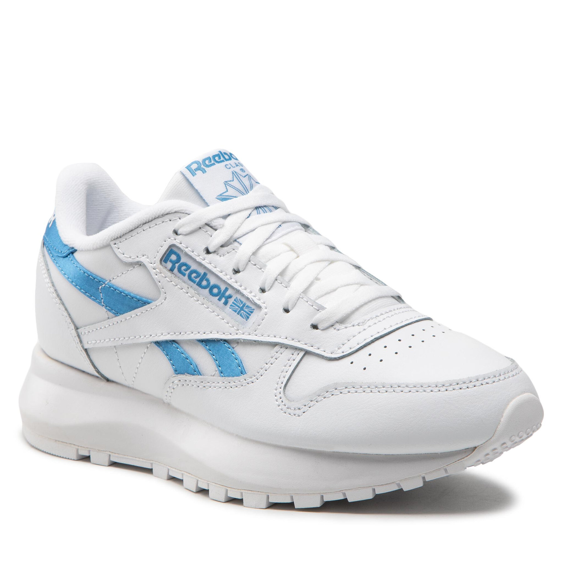 Pantofi Reebok Classic Leather Sp GW4465 Ftwwht/Ftwwht/Essblu epantofi.ro imagine noua