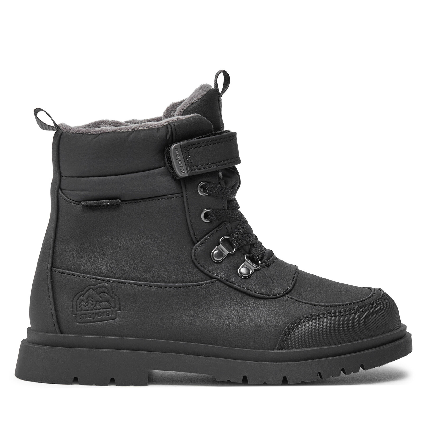 Botines planos Mayoral 46507 Negro
