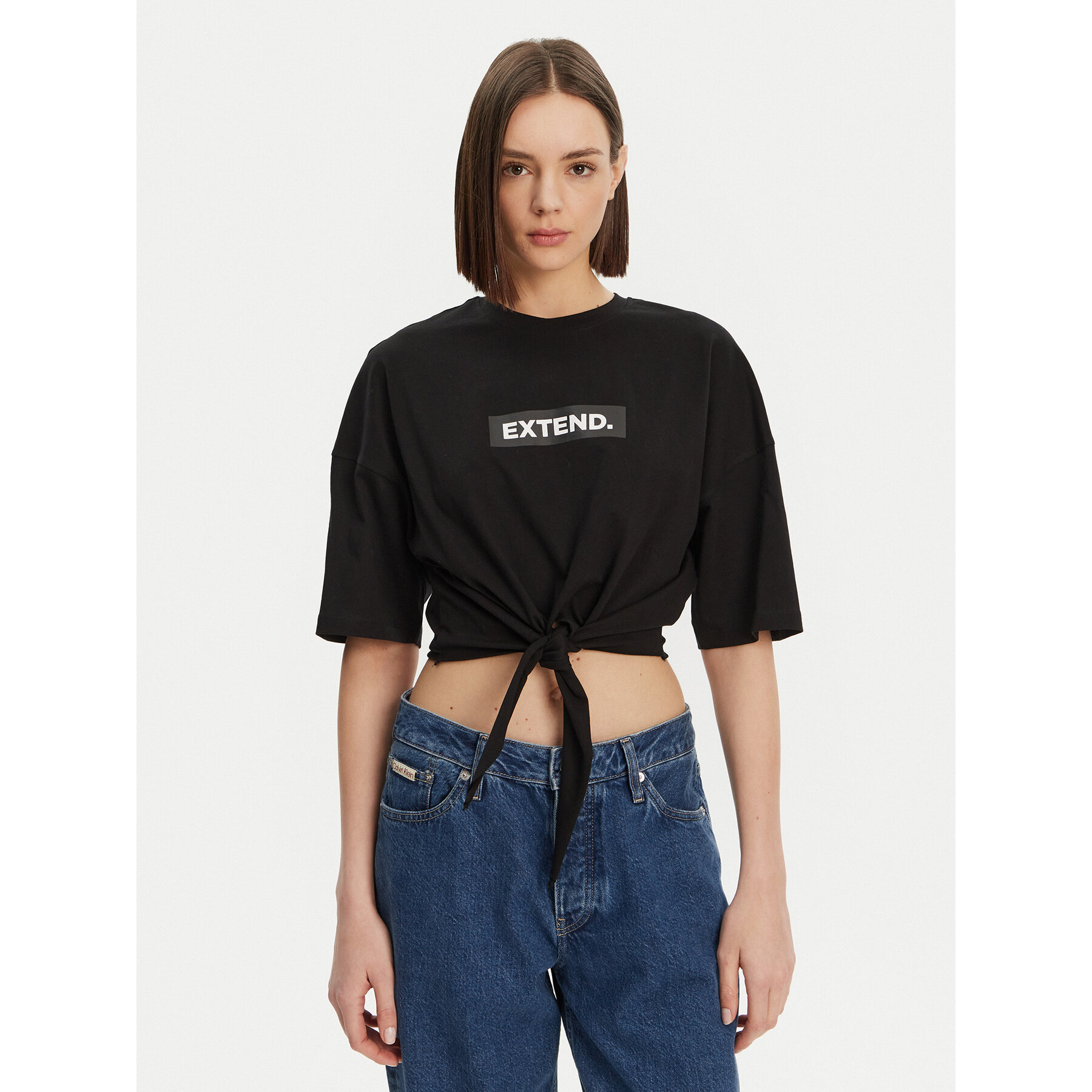 ONLY T-Shirt Serena 15343356 Μαύρο Regular Fit