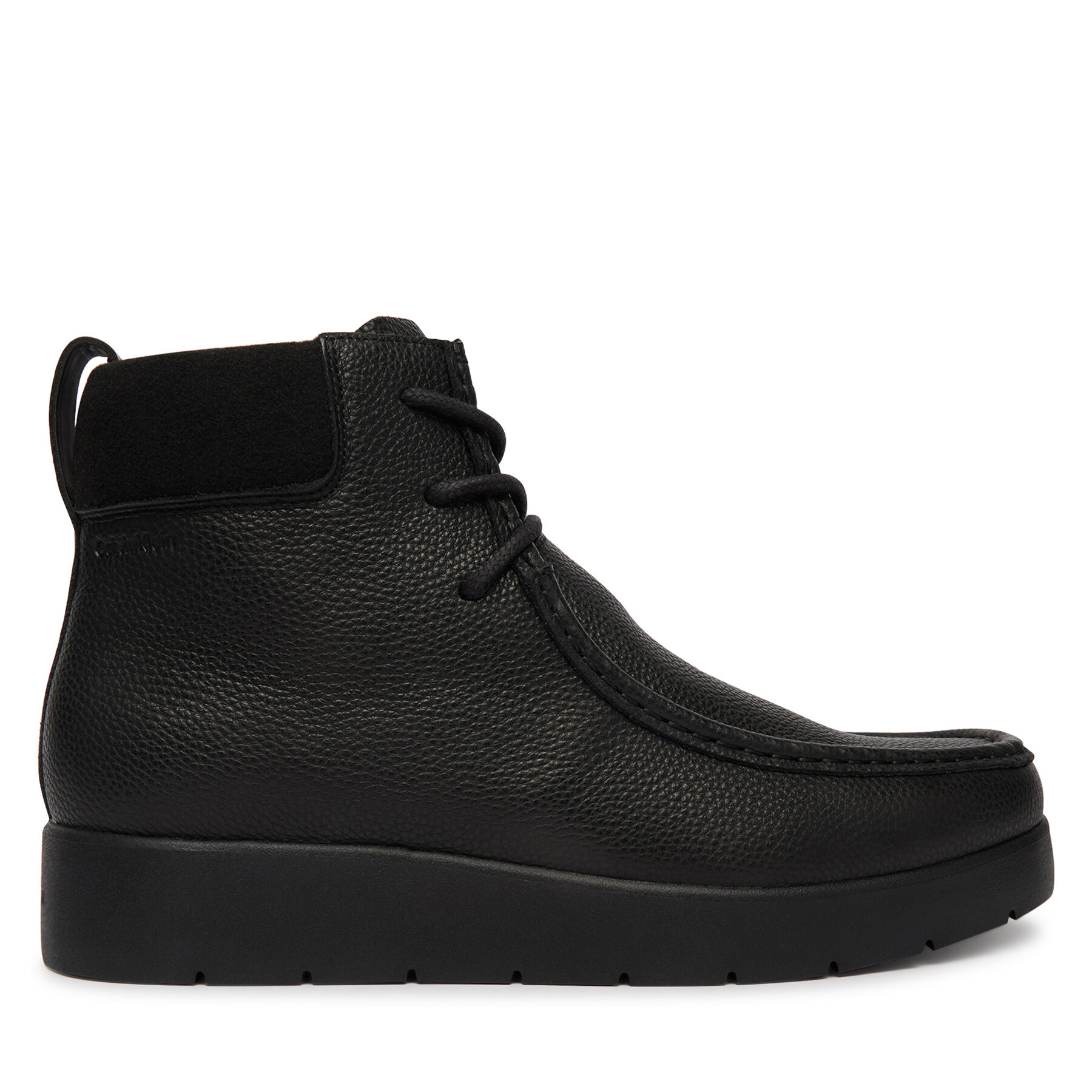 Зимни обувки Calvin Klein Hybrid City Lug Mid Boot F Lth HM0HM02260 Черен