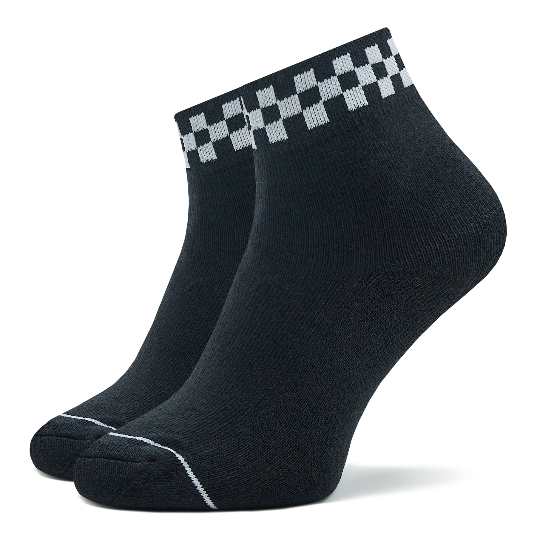 Vans Κάλτσες Ψηλές Παιδικές Vans Peek A Check VN0007BJBLK1 Μαύρο