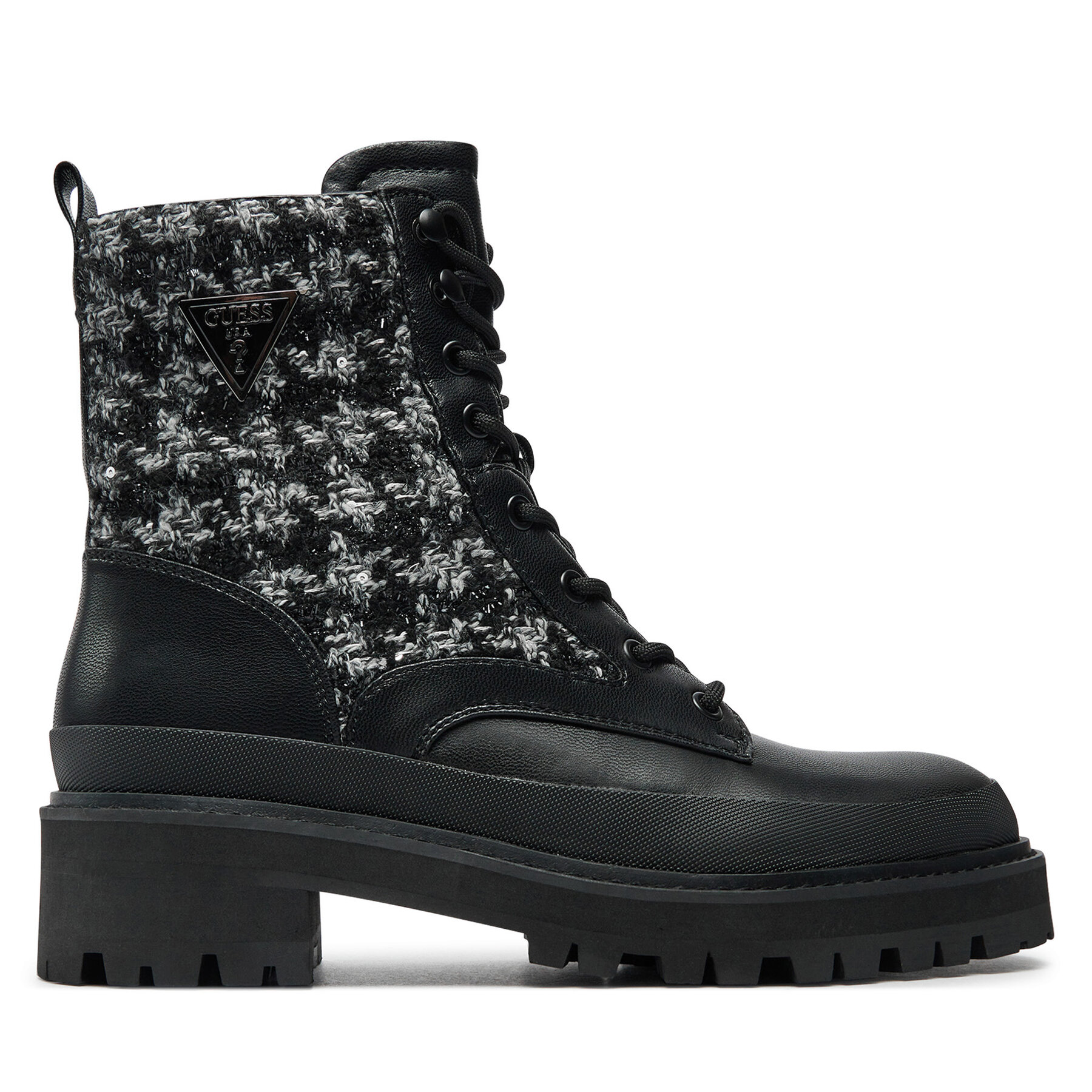 Outdoorová obuv Guess Badany FLFBDN ELE10 Čierna