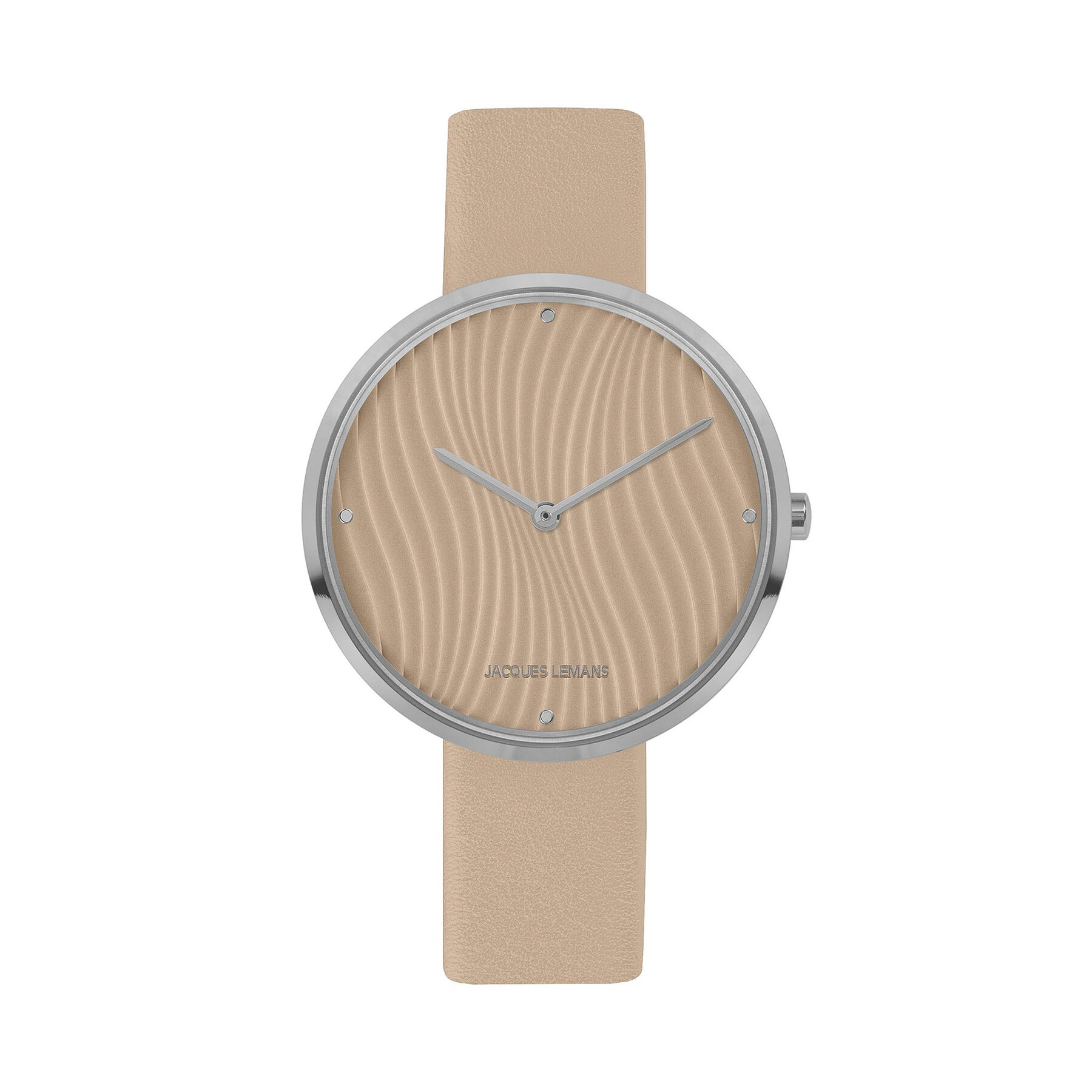 

Годинник Jacques Lemans 1-2093C Case Ss/Steel, Бежевий