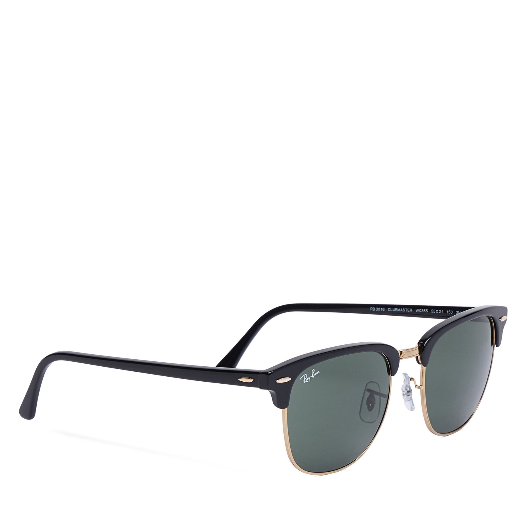 Slnečné okuliare Ray-Ban Clubmaster 0RB3016 W0365 Čierna