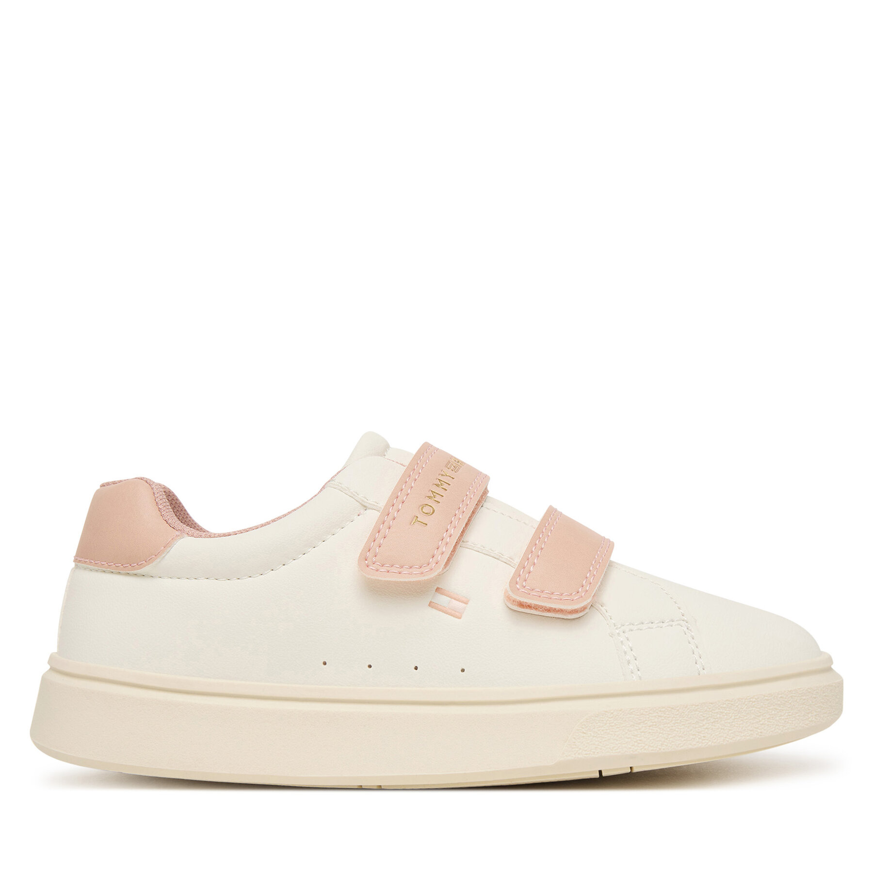 Sneakers Tommy Hilfiger Low Cut Velcro Sneaker T1A9-35063-1355 S Crem