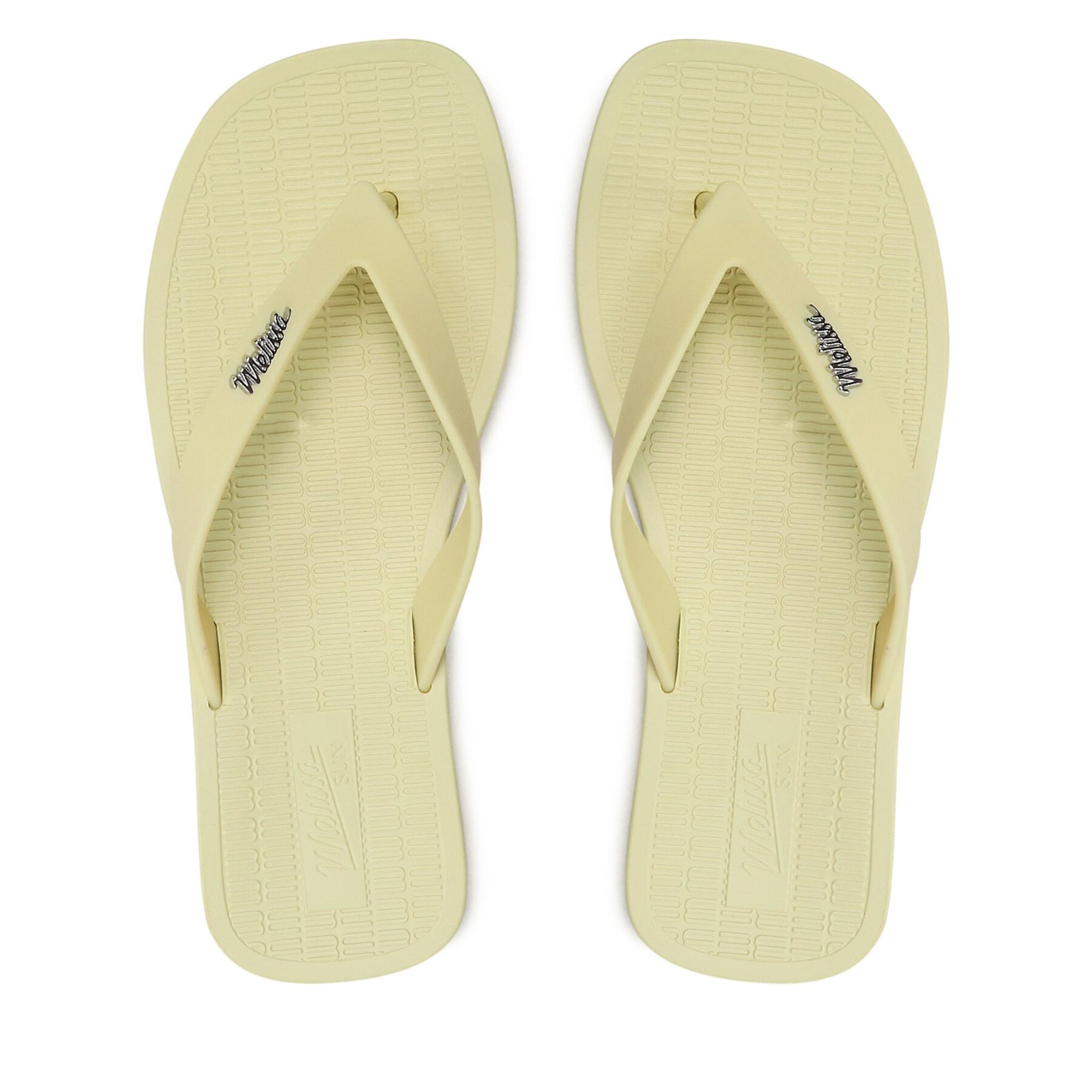 Damen Zehentrenner Melissa, Schuhgröße 35_5, Gelb, Sun Long Beach Ad 33528