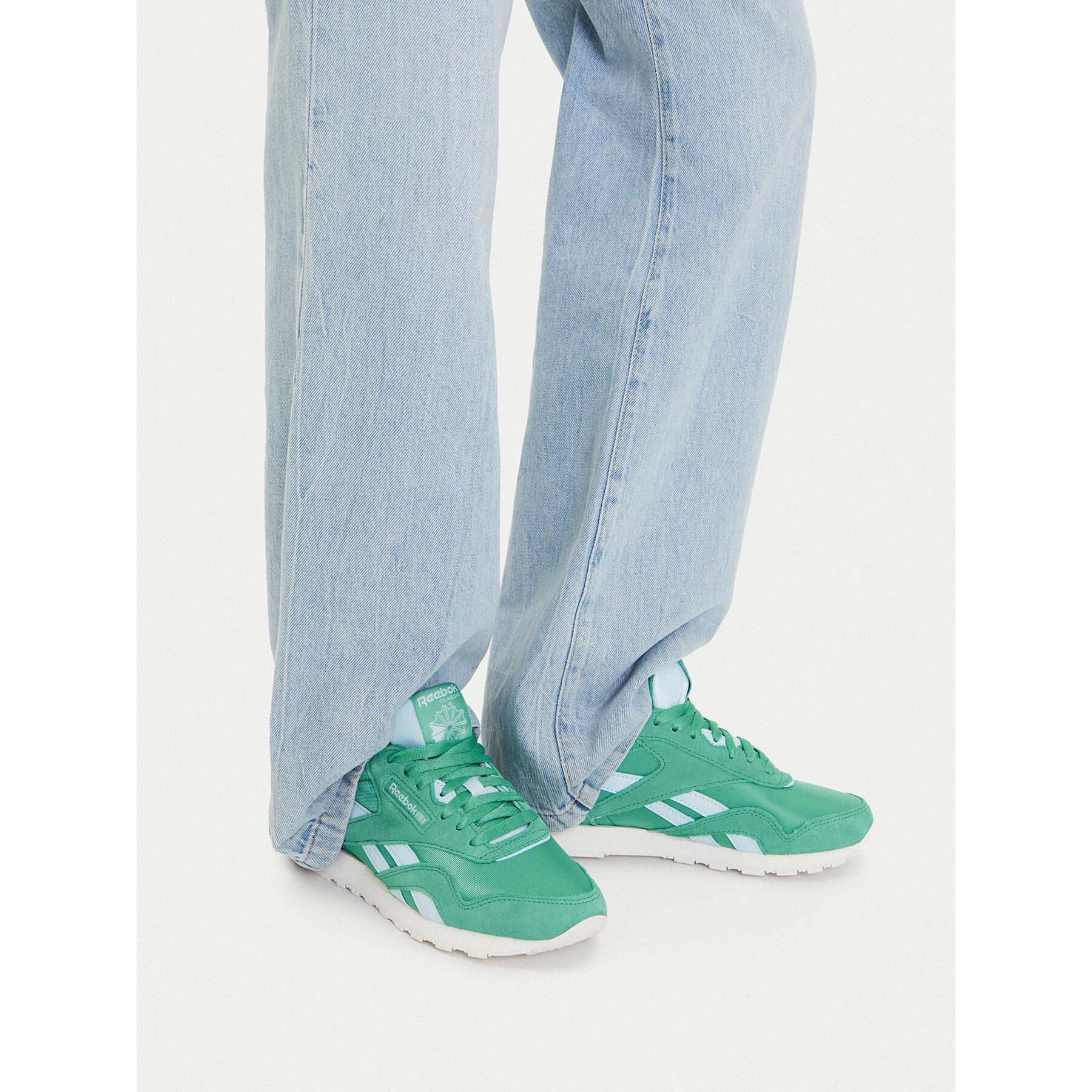 Superge Reebok CEOSS-CLASSIC NYLON 100239365 Zelena