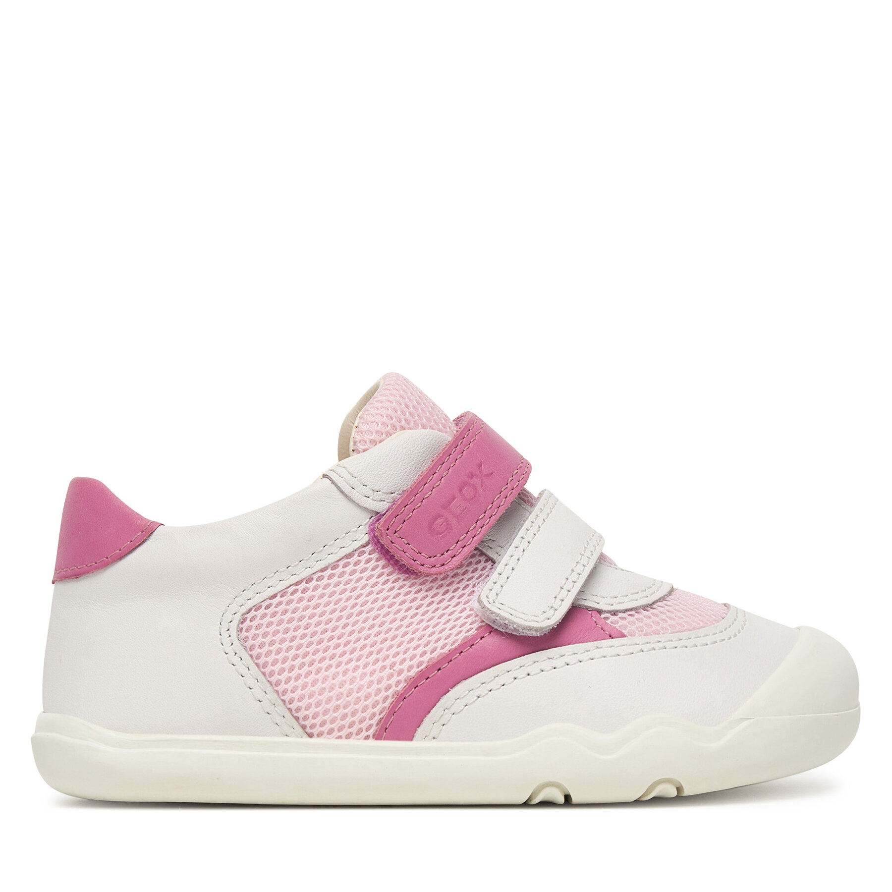 Sportcipők Geox B Steppieup Girl B6563A 08514 C0406 Fehér