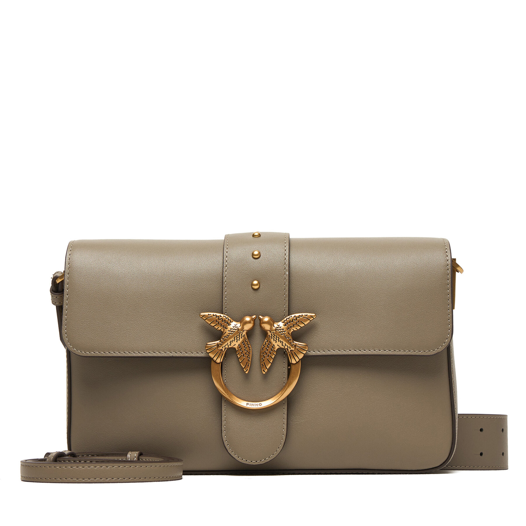 Geantă PINKO Love One Classic Slouchy Fl Al 25-26 PLTT 104524 A0QO Gri