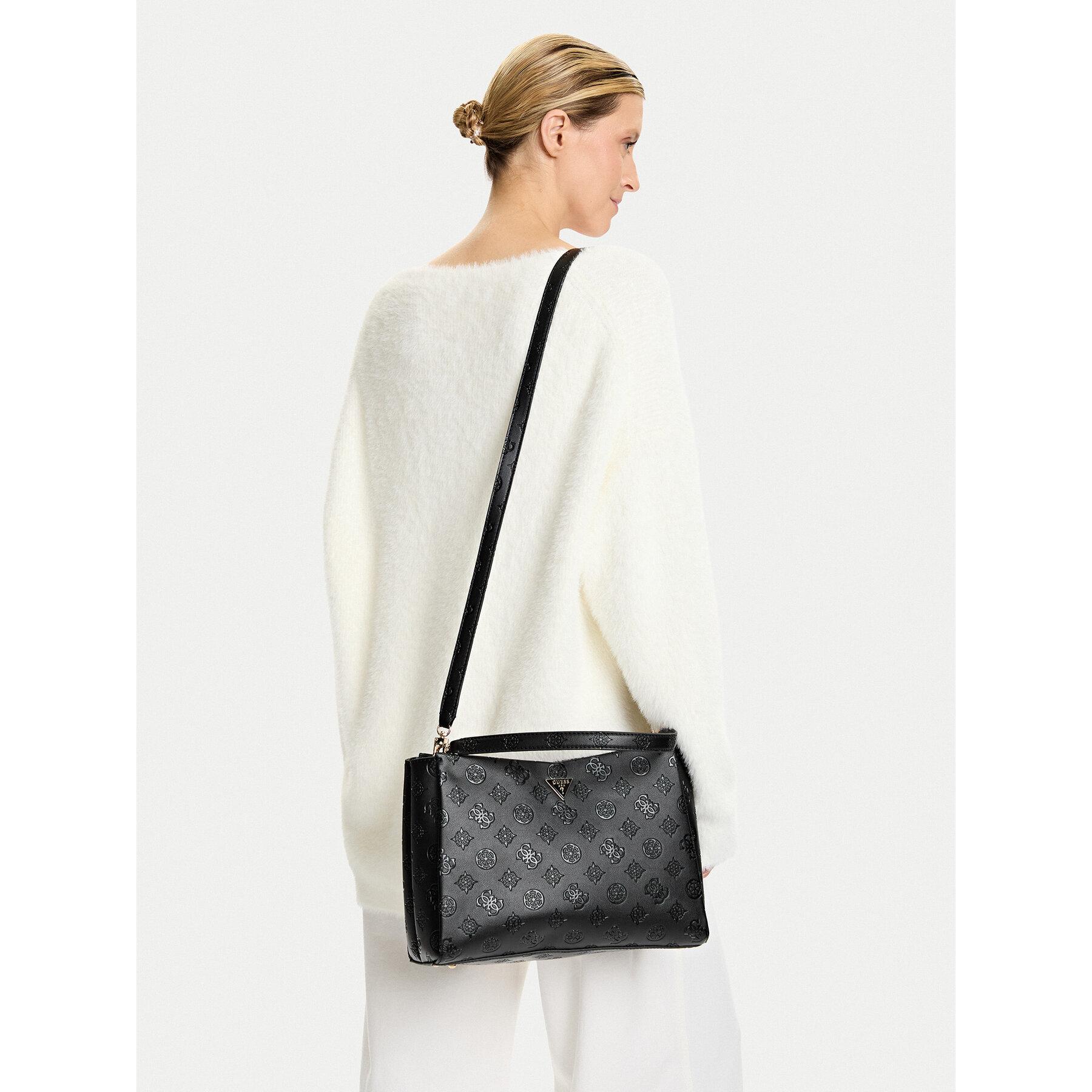 Geantă Guess Tisha HWPD77 64070 Negru