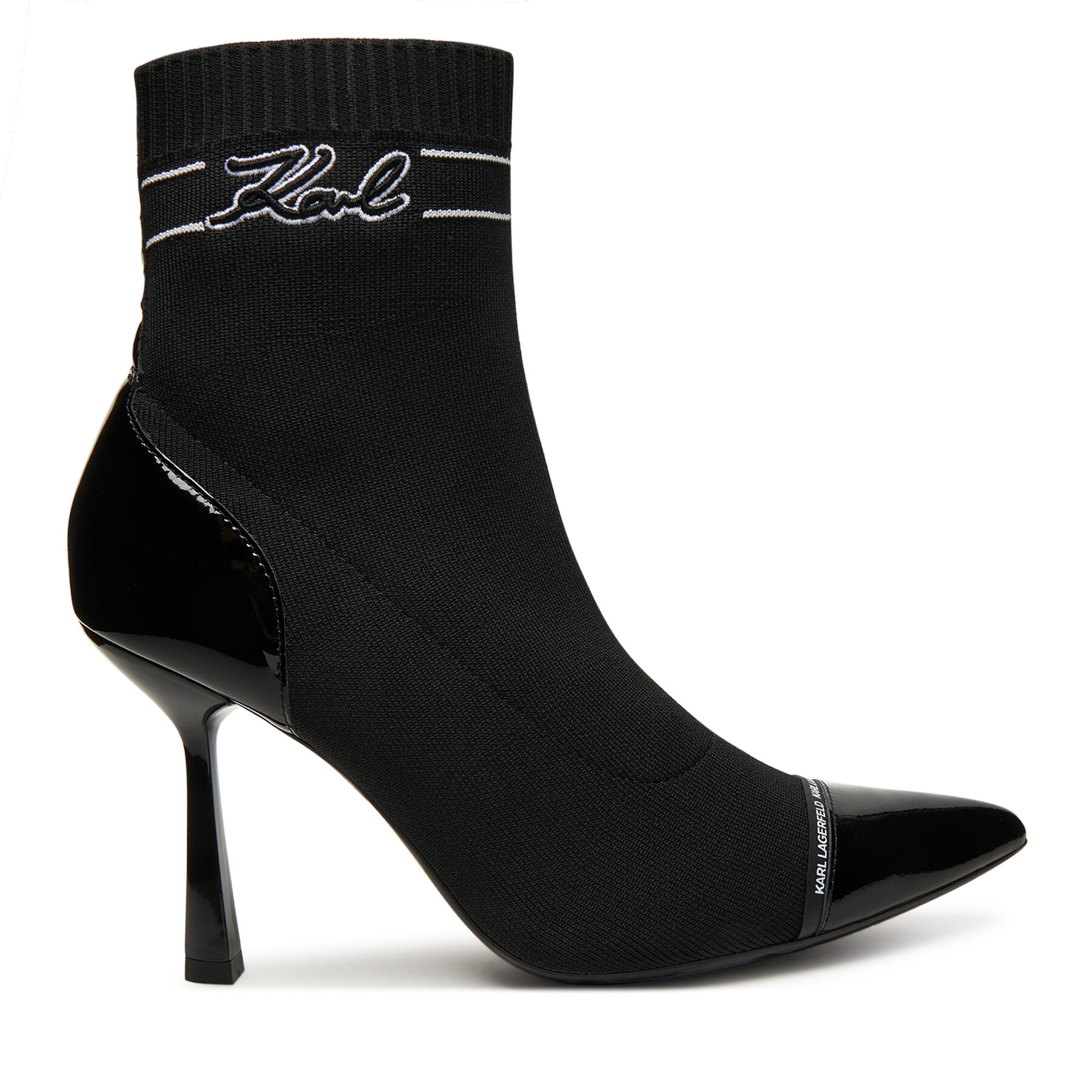 Členková obuv KARL LAGERFELD Pandara KL31357 Čierna