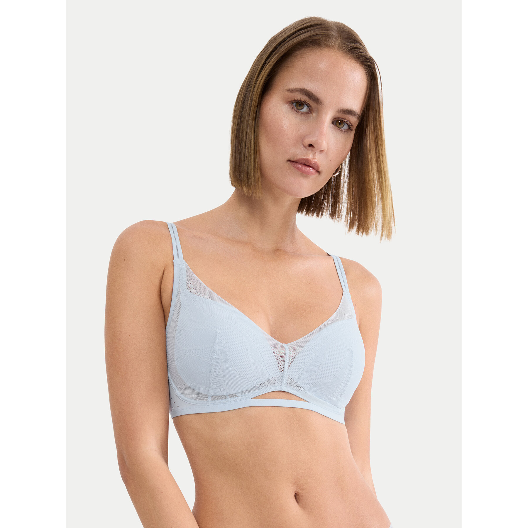 Triumph Push-up-BH Breathe & Lift 10226602 Hellblau
