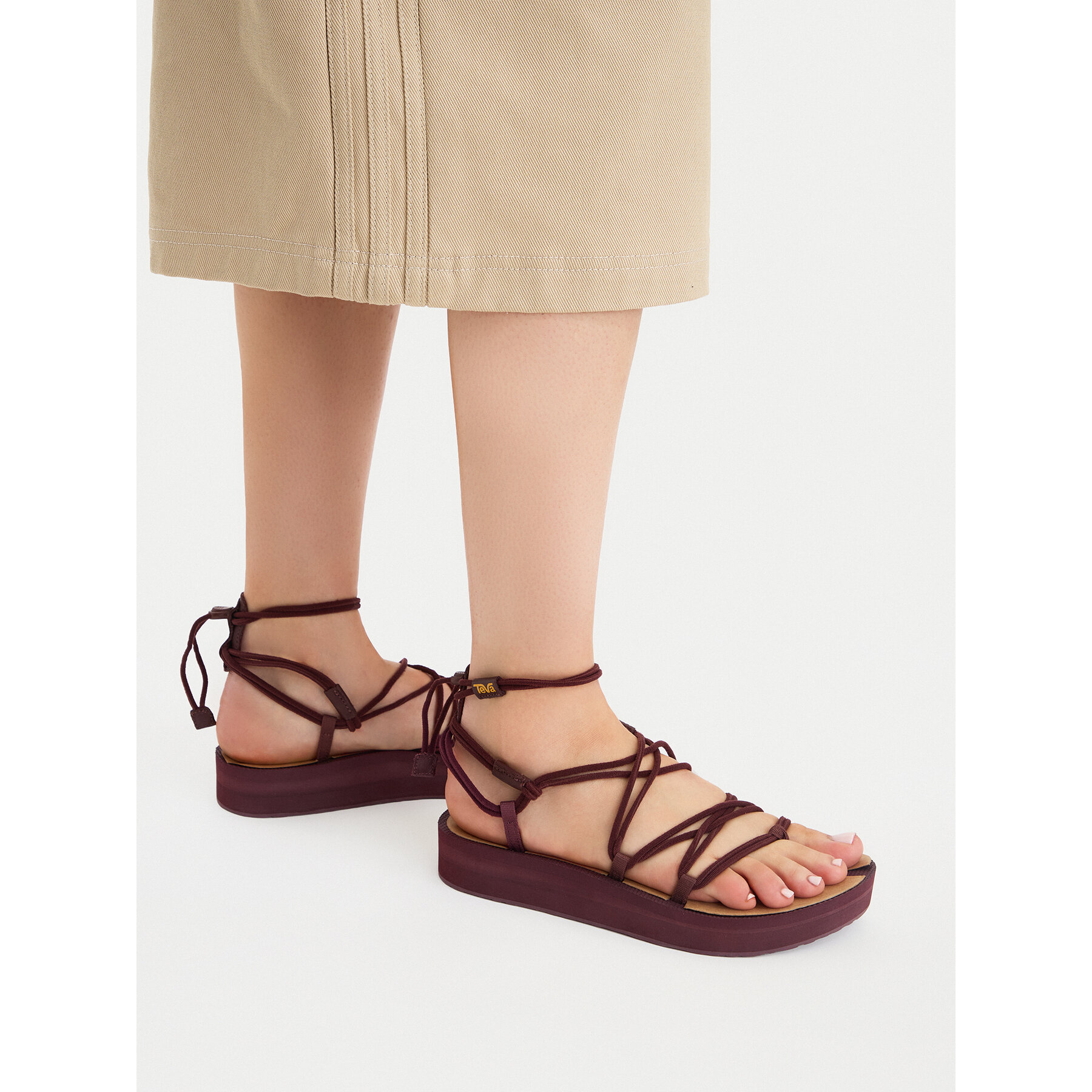 Sandale Teva Midform Infinity 1127890 Tamnocrvena