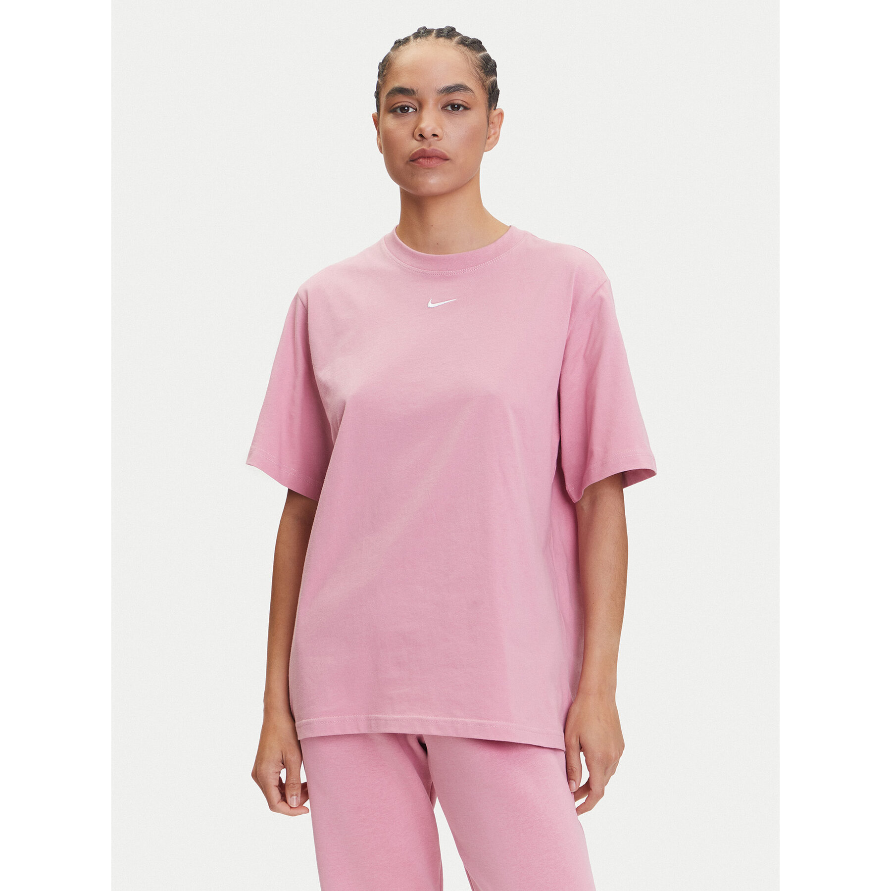 Nike T-shirt Essential FD4149 Rosa Regular Fit