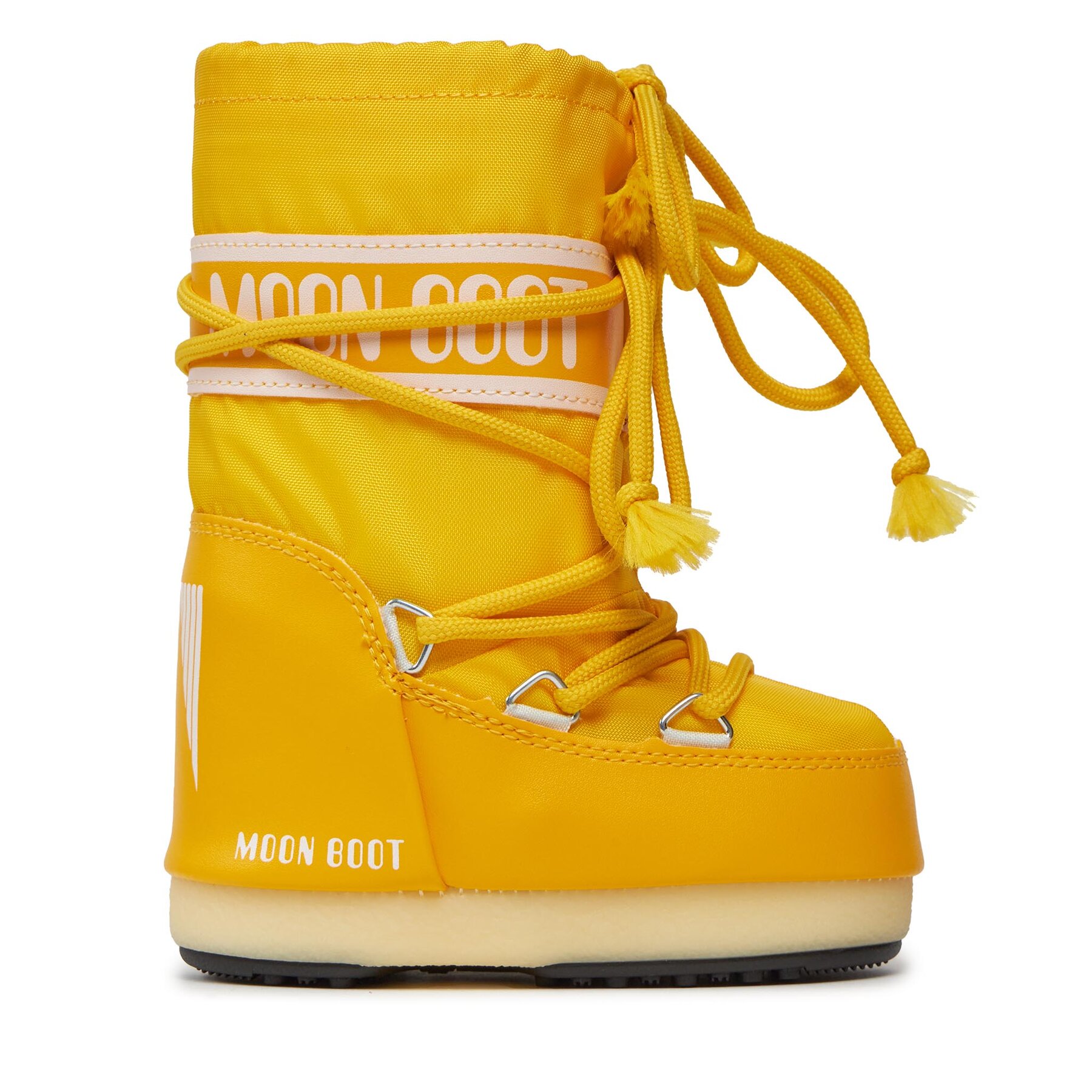 Dziecięce Śniegowce Moon Boot, Rozmiar 23-26 Żółty Nylon 14004400084 M