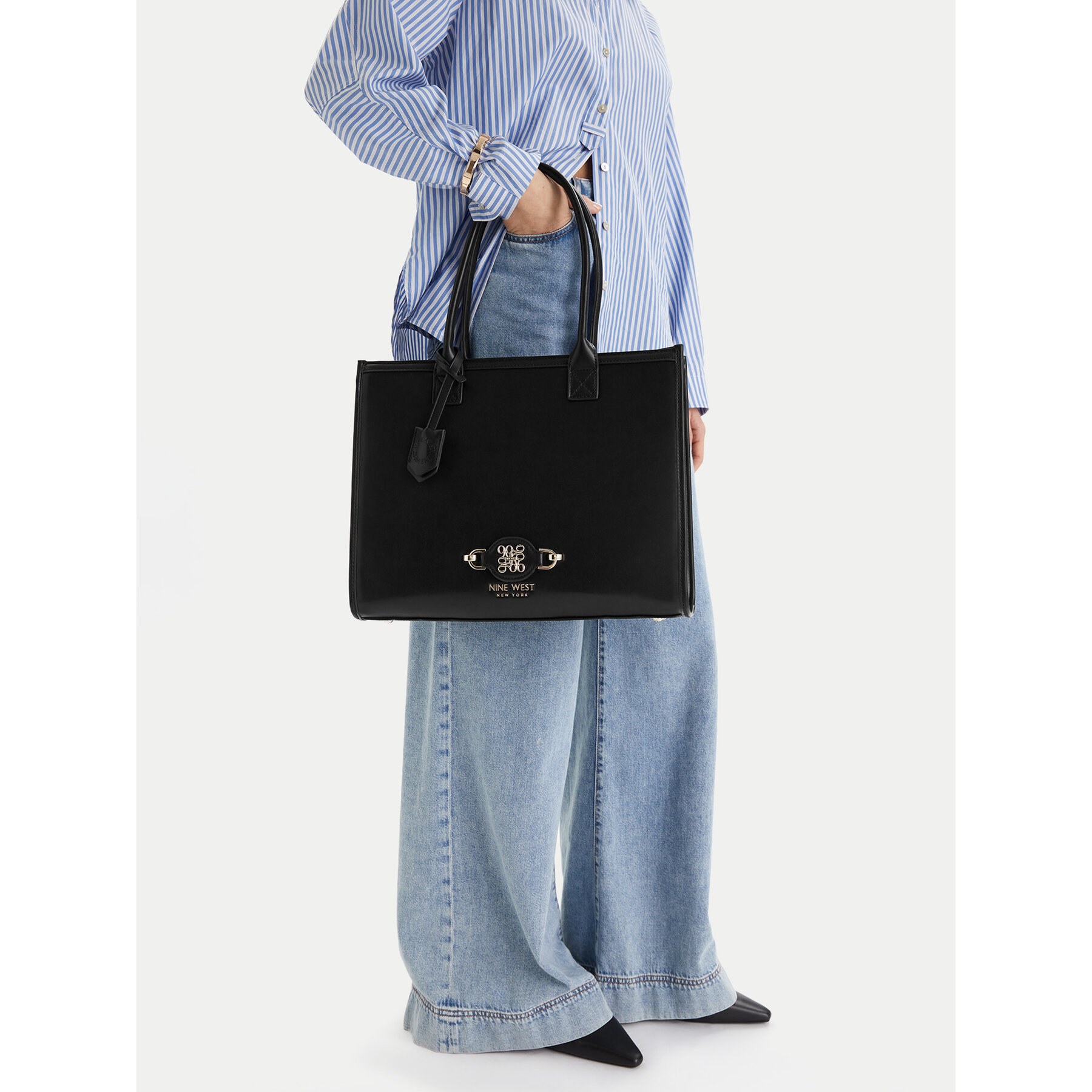 Geantă Nine West EO-Mulberry Grace-LDA8450 Negru