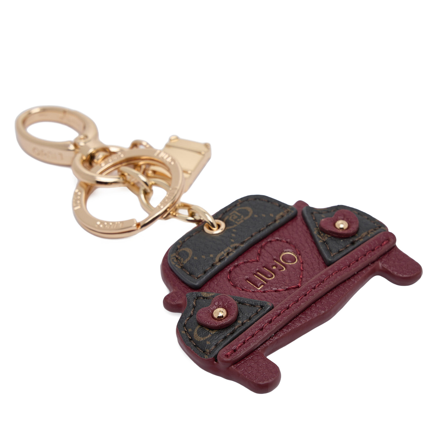 Privjesak Liu Jo Car Key Ring AF5210 E0538 Tamnocrvena