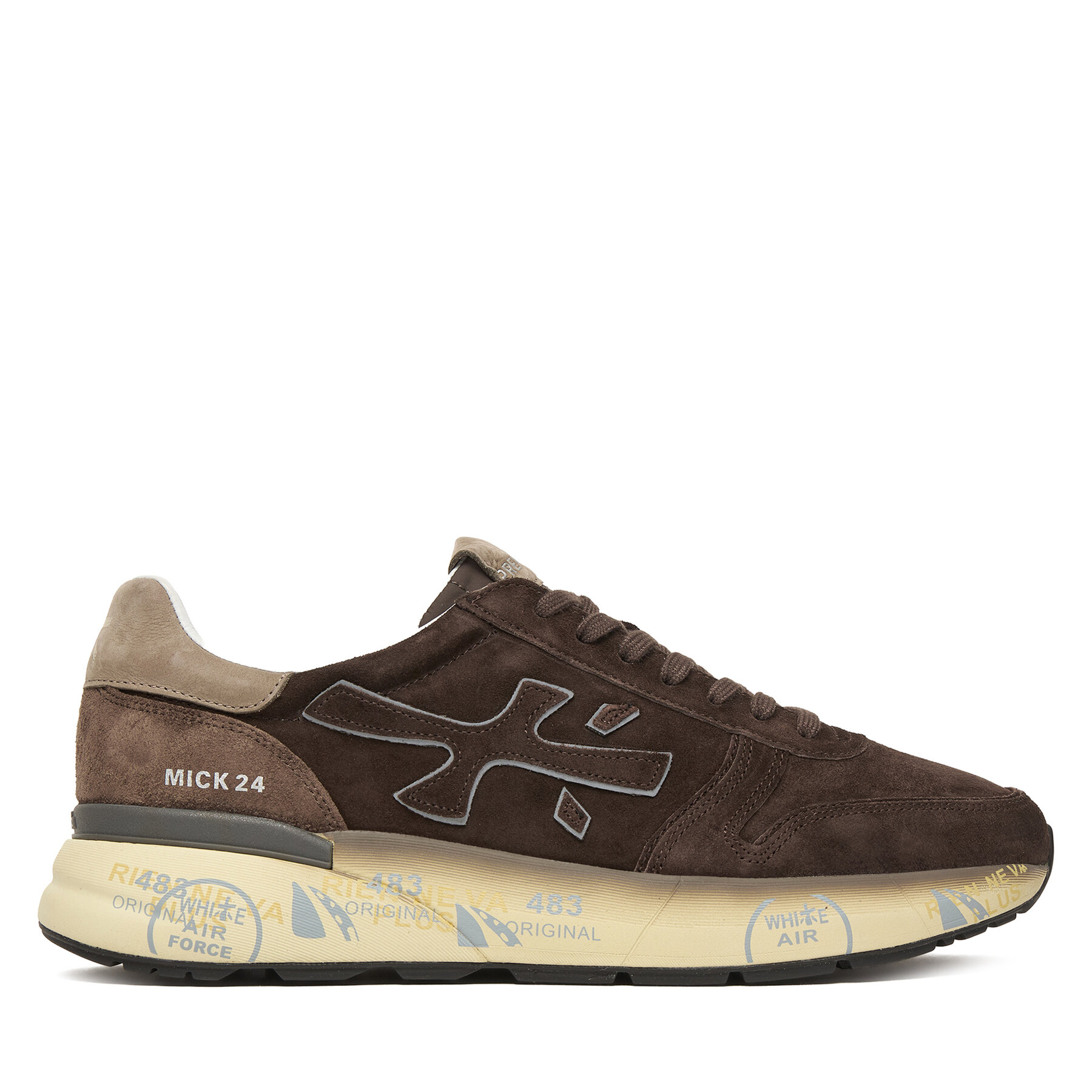 Sneakersy Premiata Mick Var 7898 Hnedá
